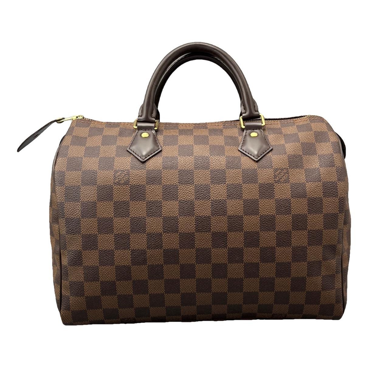 Speedy leather handbag