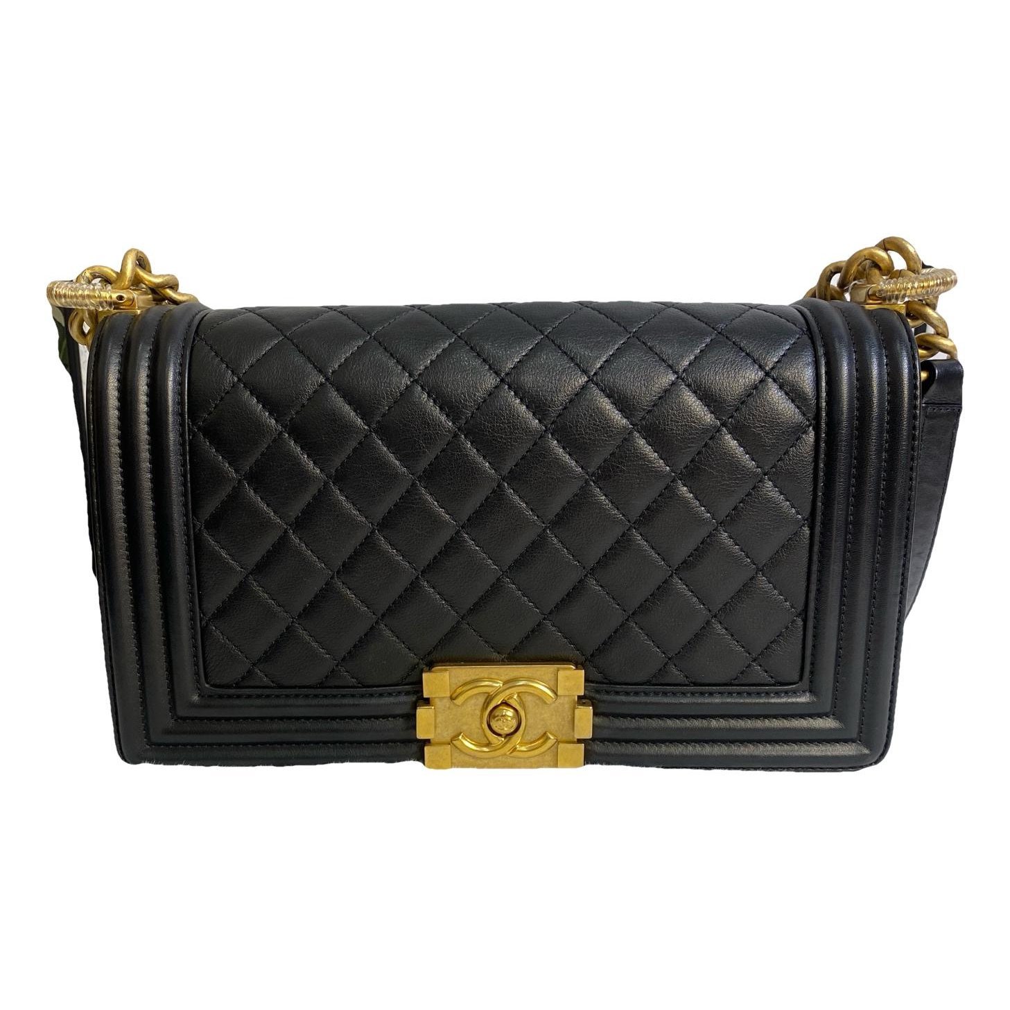 Boy leather crossbody bag