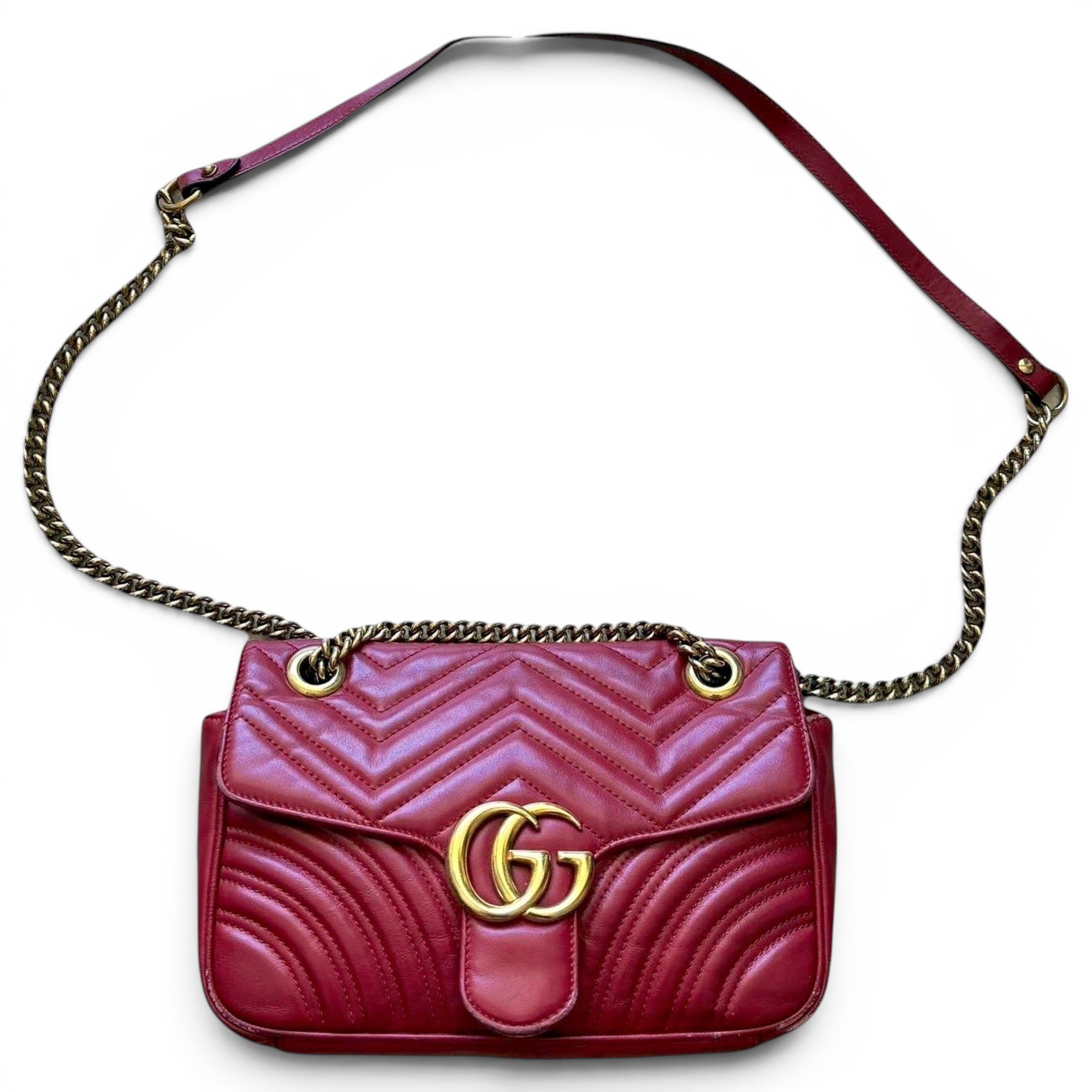 Leather handbag