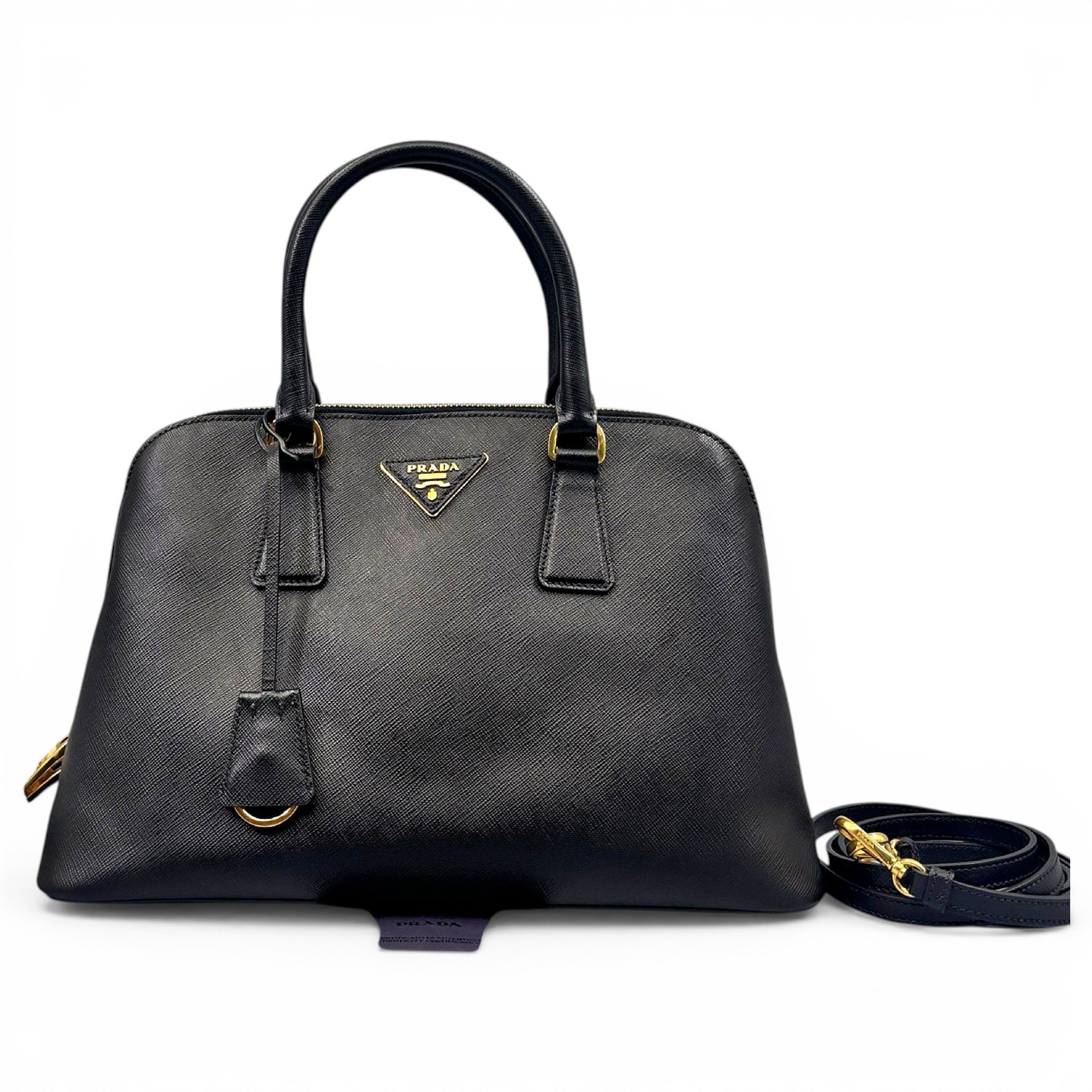 Leather handbag