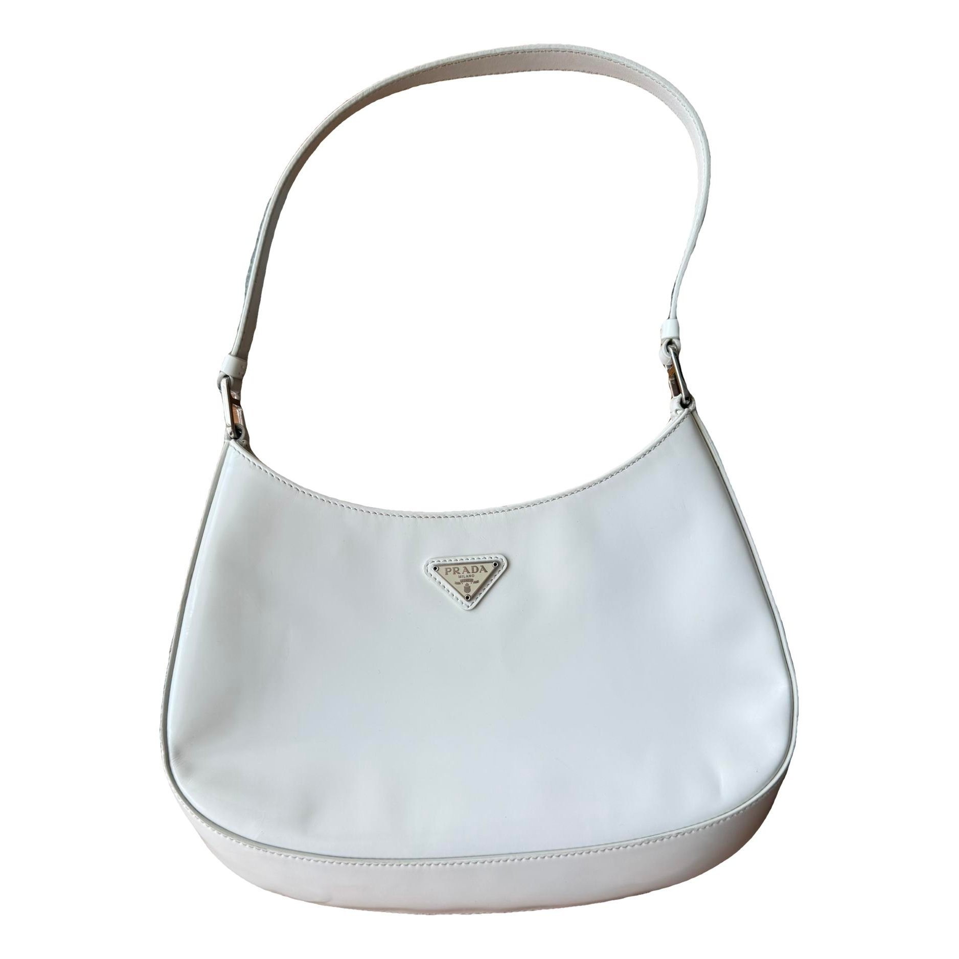 Cleo patent leather handbag