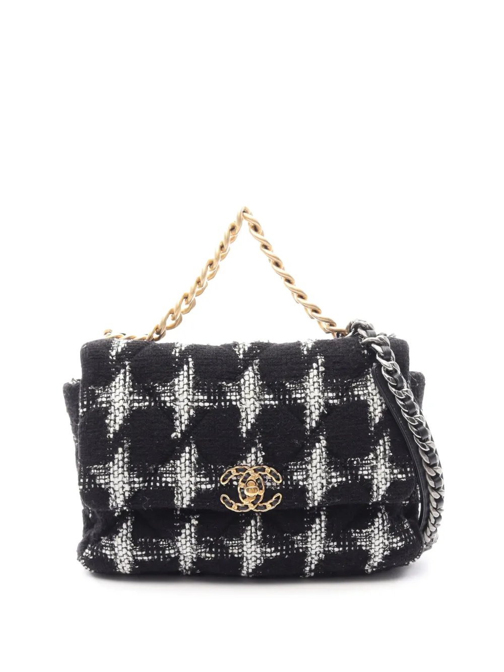 2020 Large Tweed 19 Flap satchel