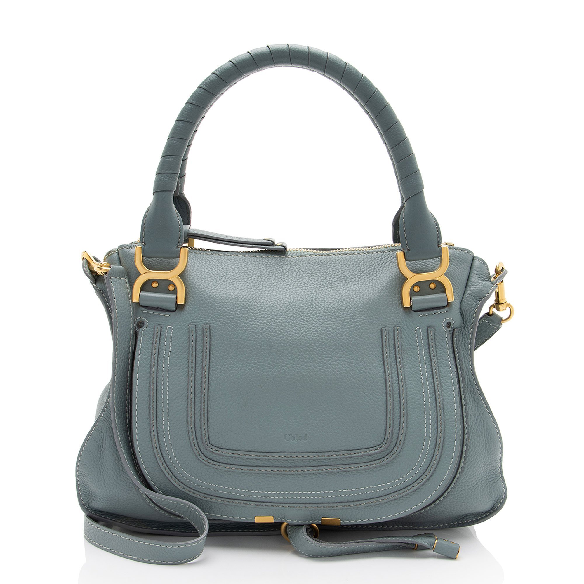 Marcie leather satchel