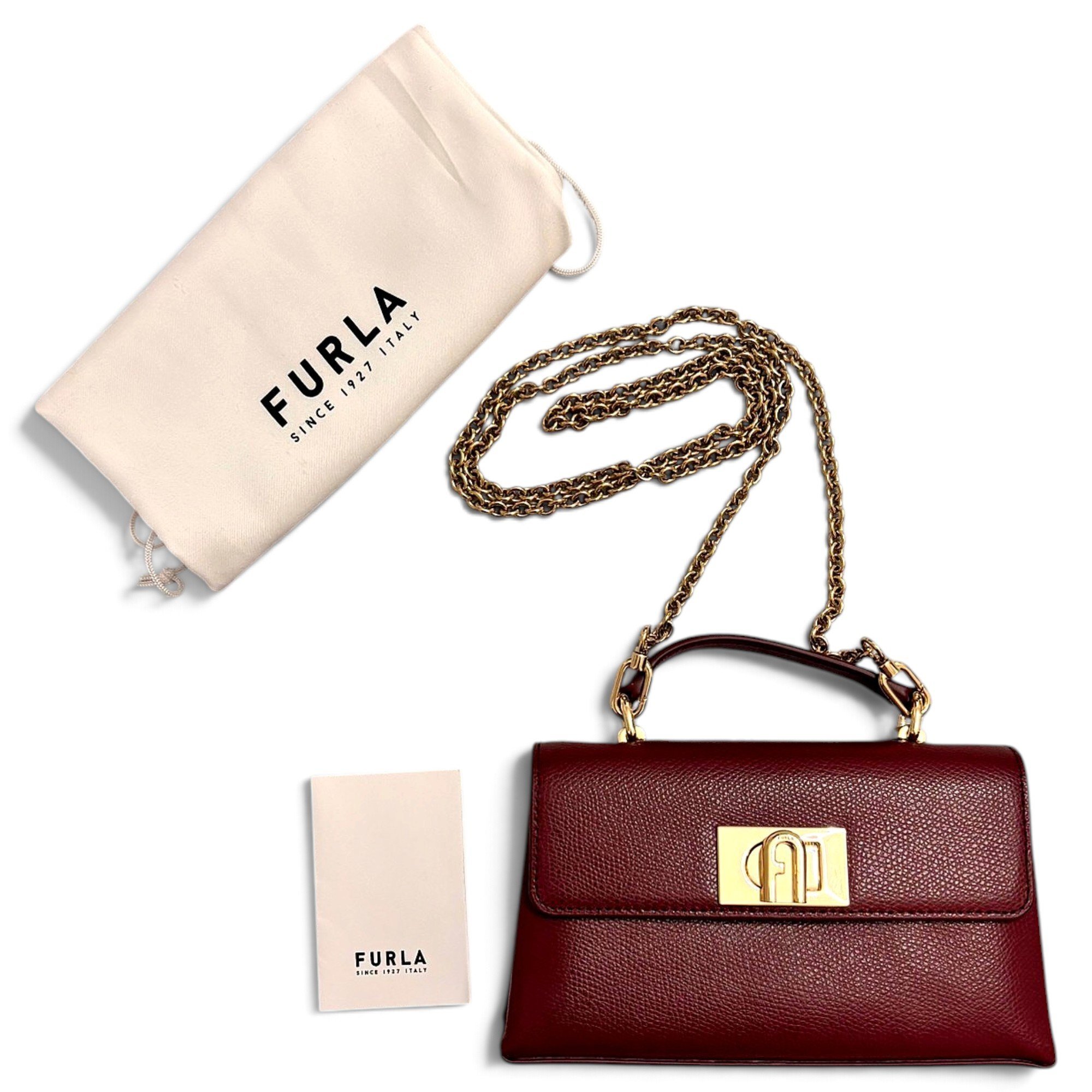 Leather handbag