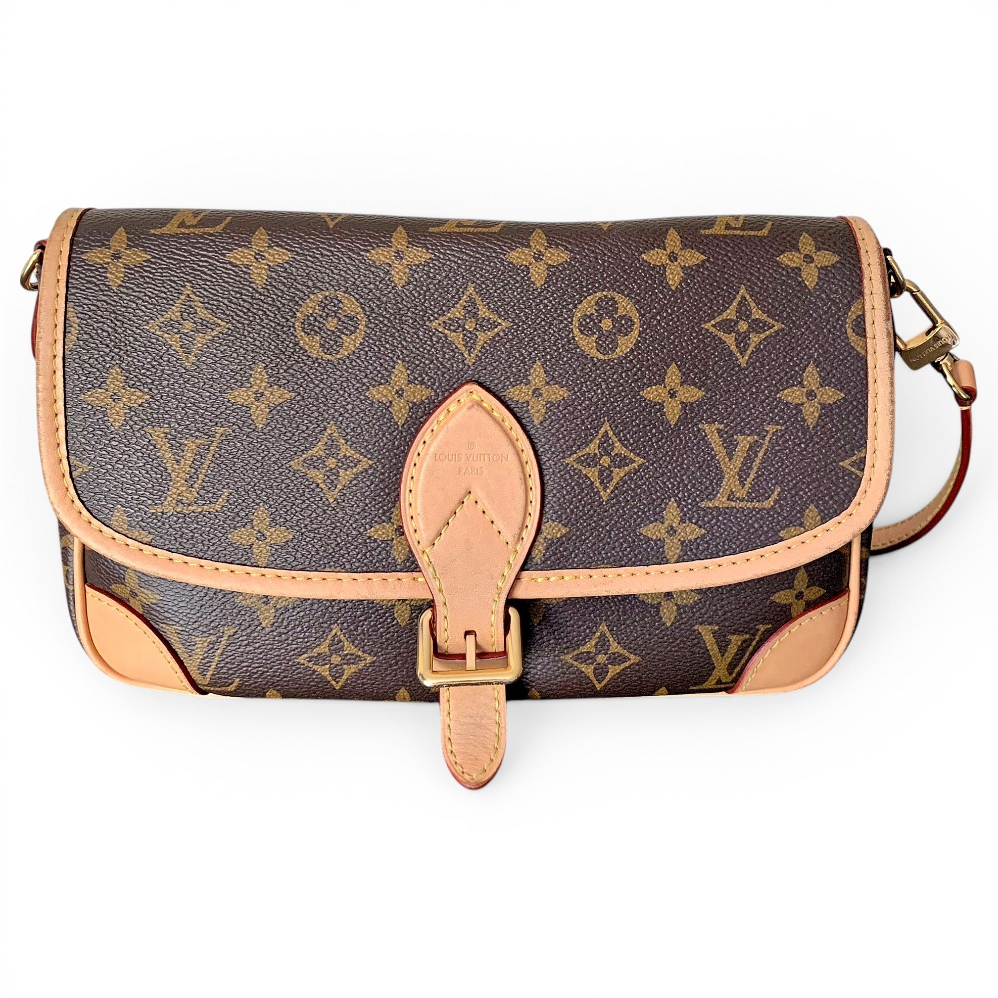 Louis Vuitton Diane cloth crossbody bag