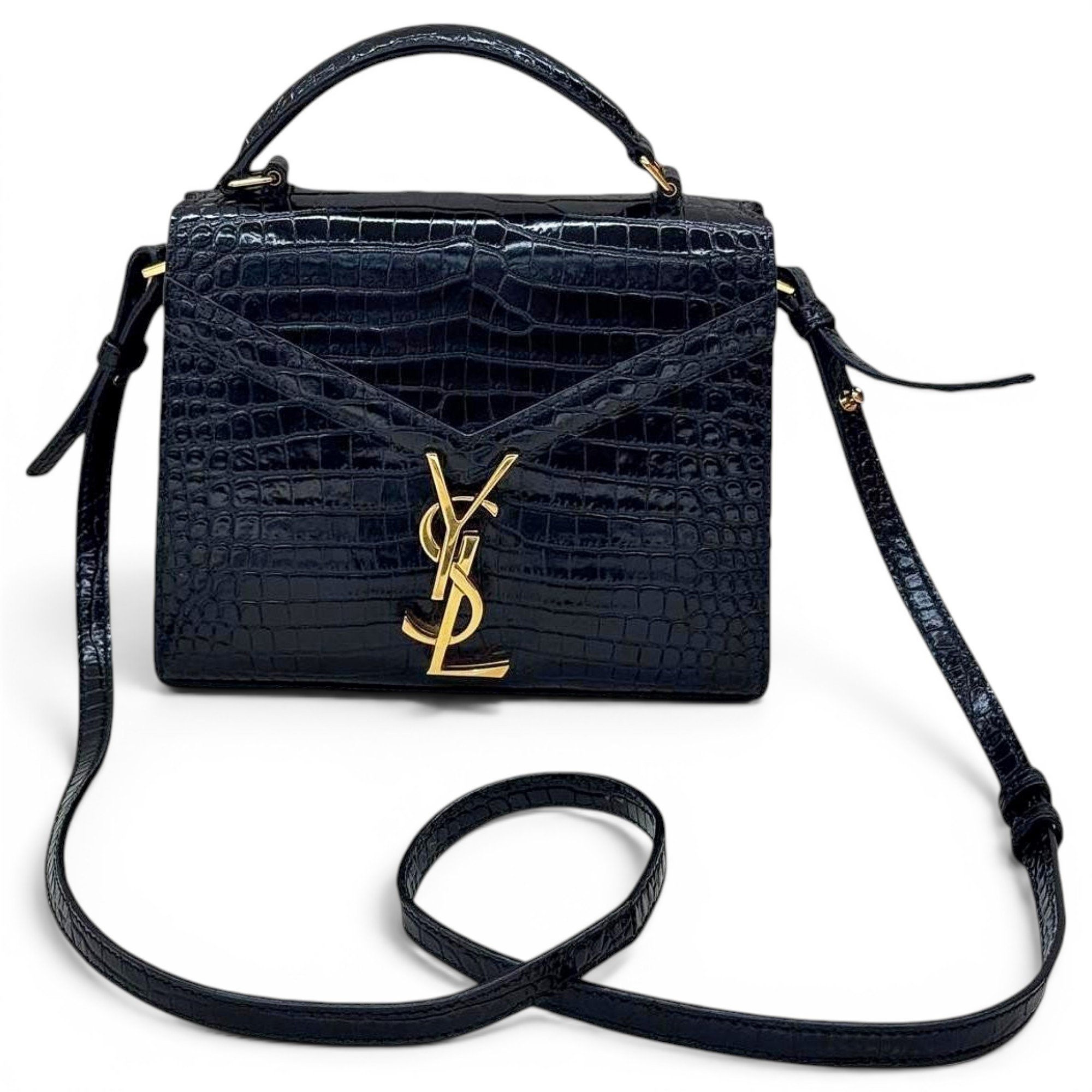 Cassandra Top Handle leather handbag