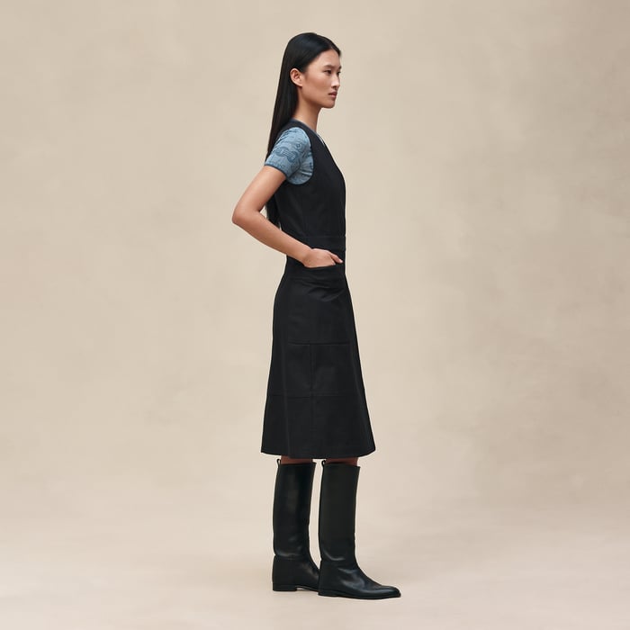 Noir Wraparound Dress