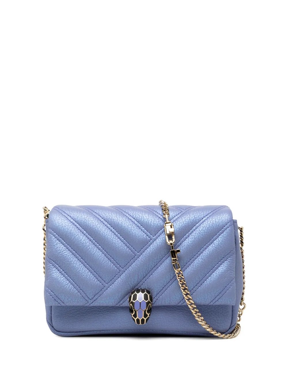 2020-2026 Leather Serpenti Cabochon Chain crossbody bag