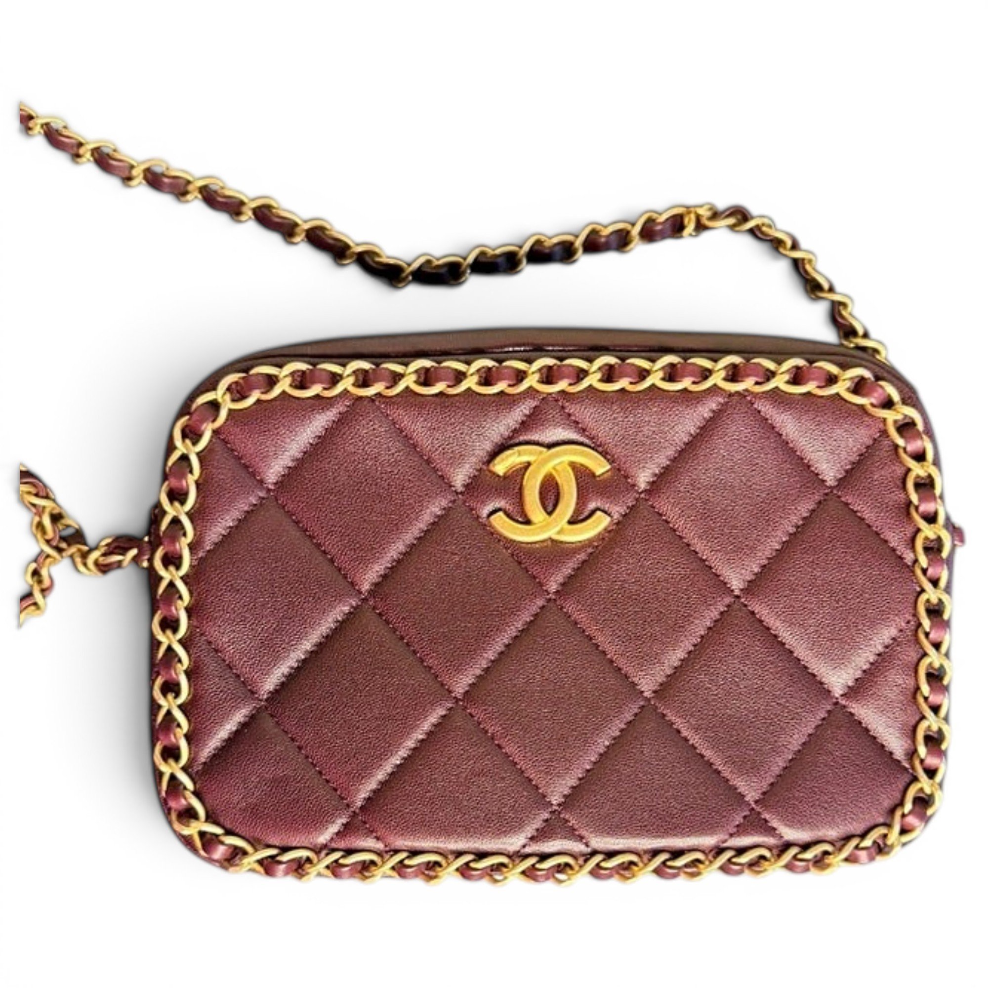 Leather crossbody bag