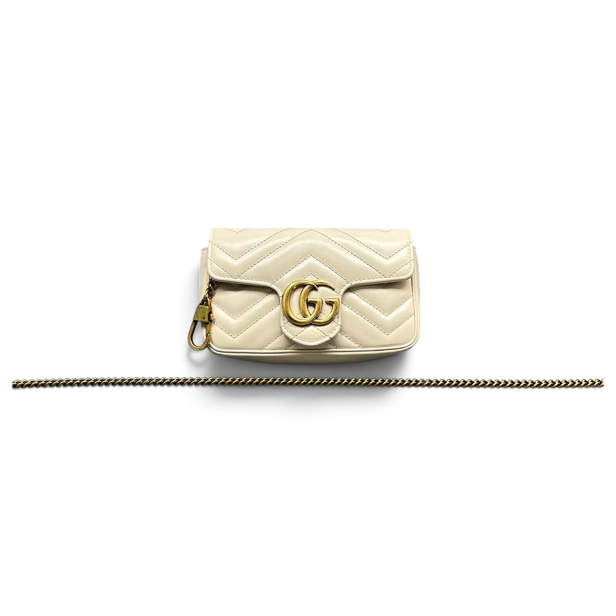 GG Marmont Flap leather crossbody bag
