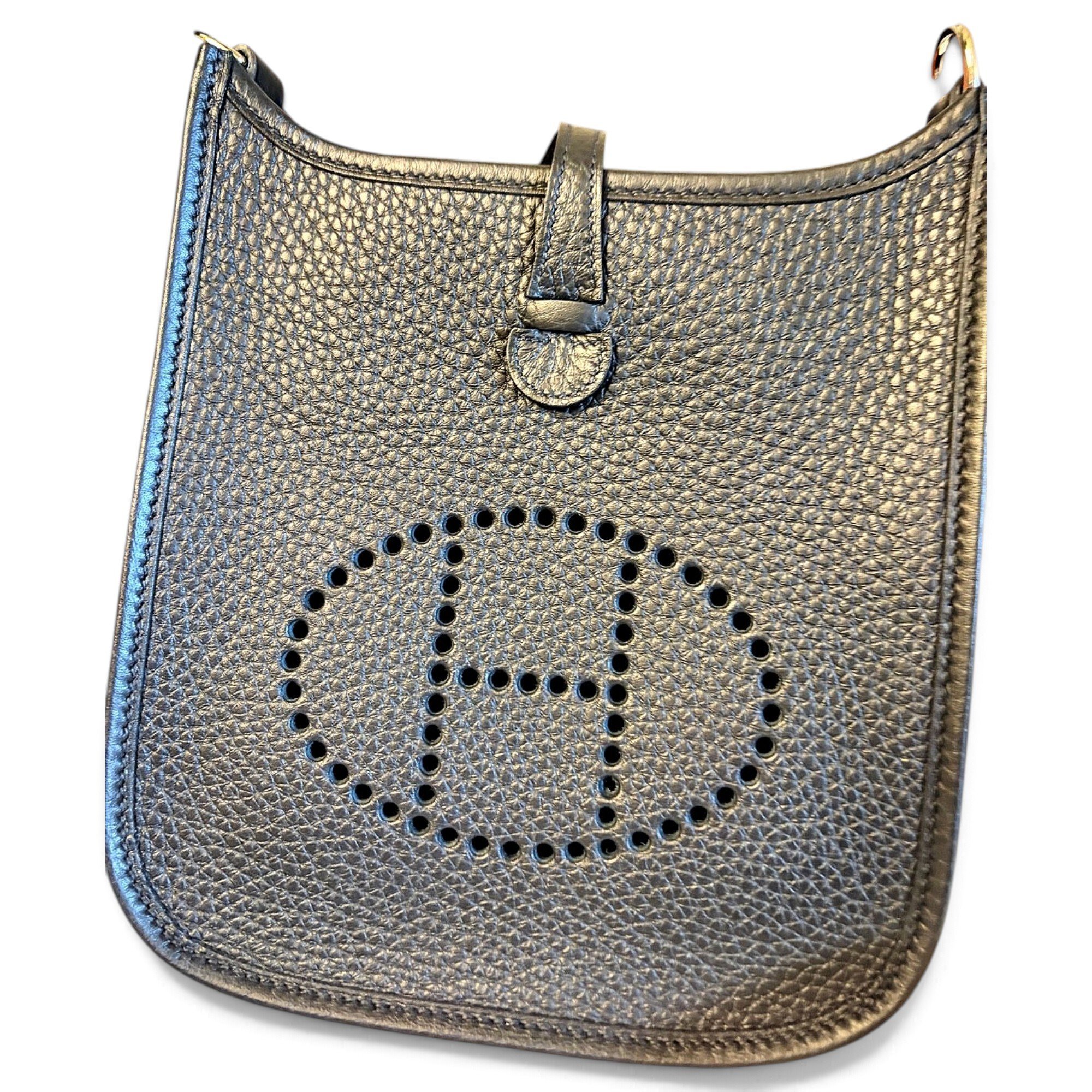 Evelyne leather crossbody bag