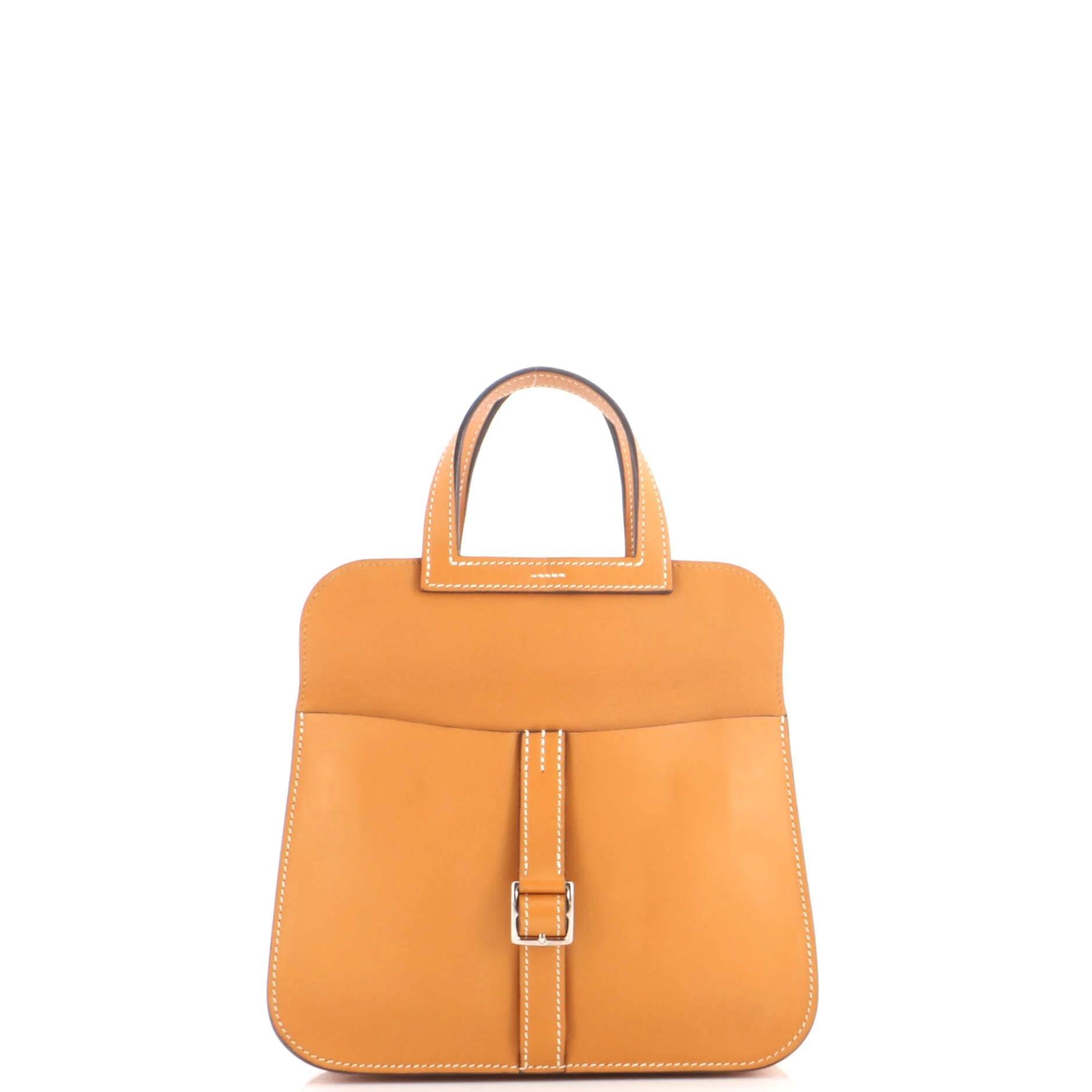 Halzan leather handbag