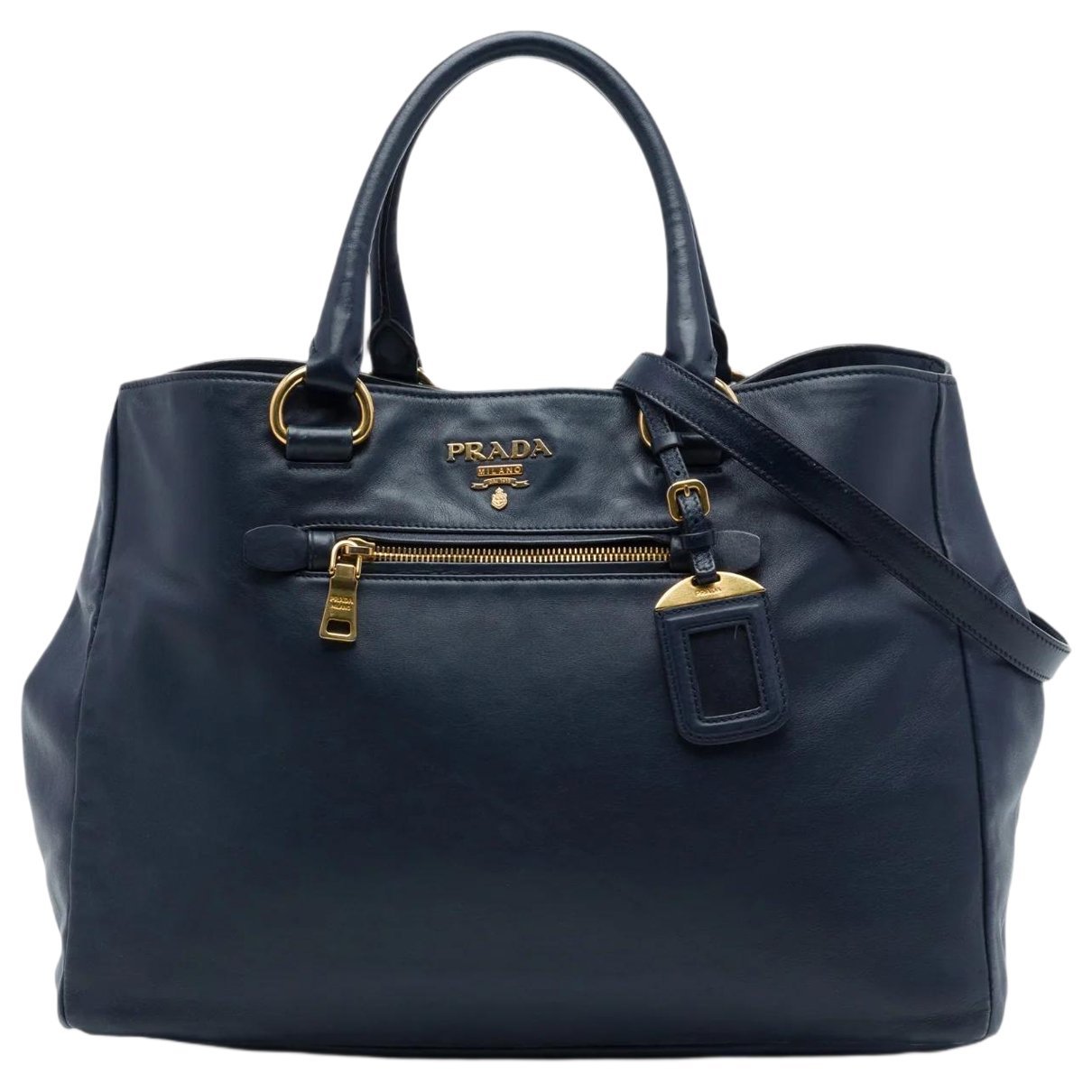 Soft leather tote