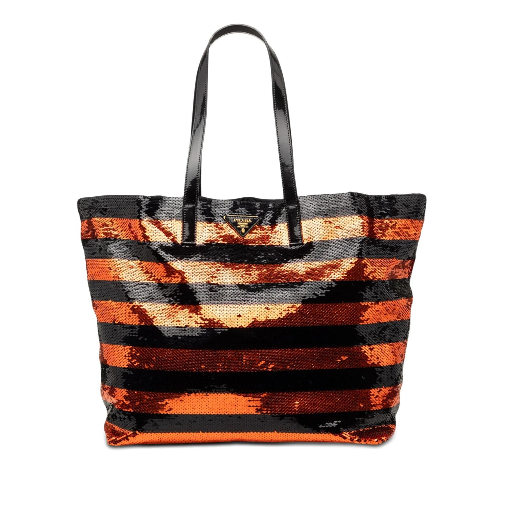 Leather tote