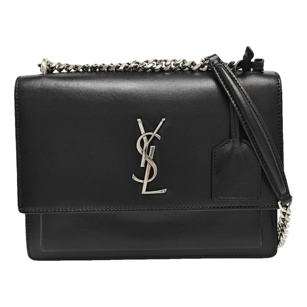 Sunset leather crossbody bag