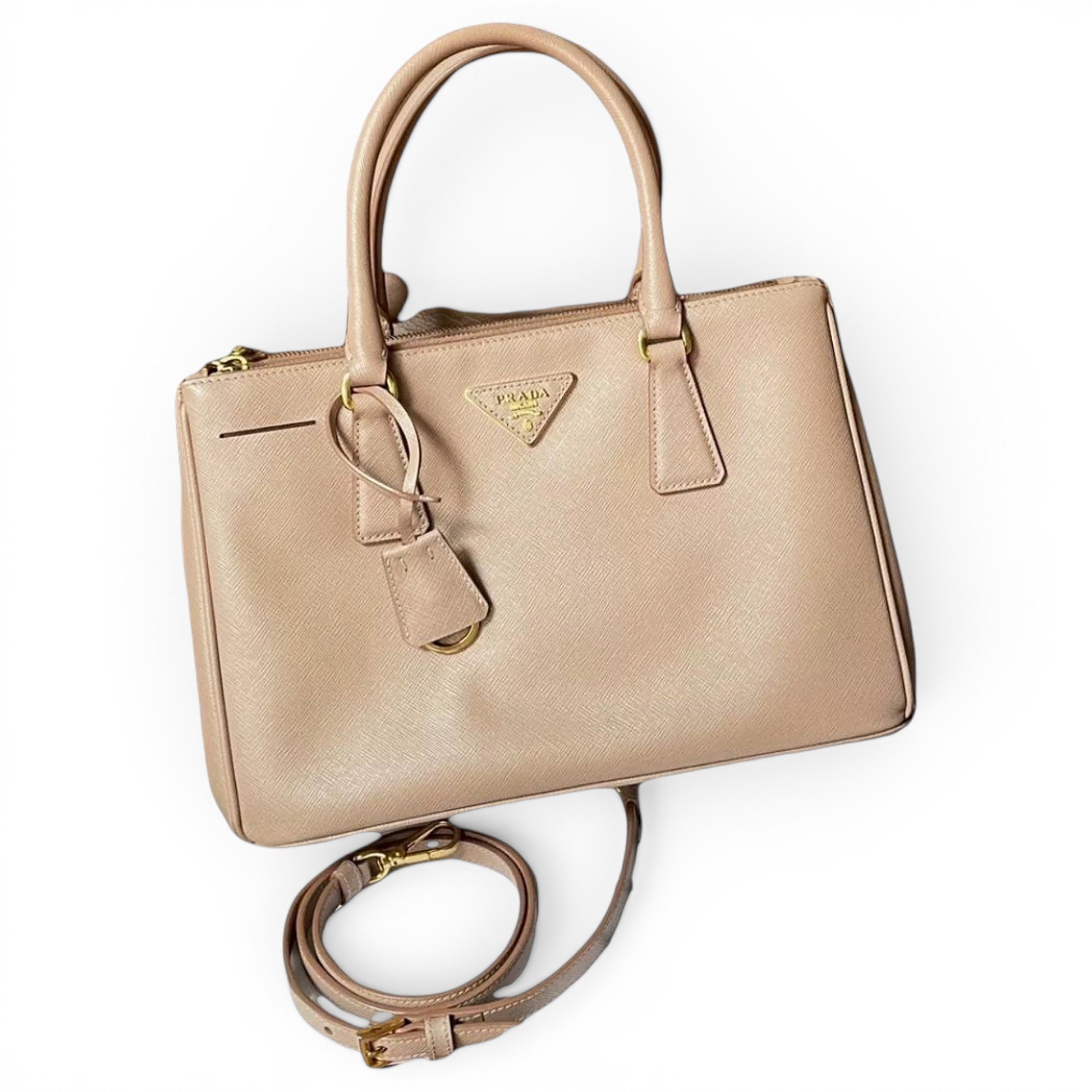 Galleria leather handbag