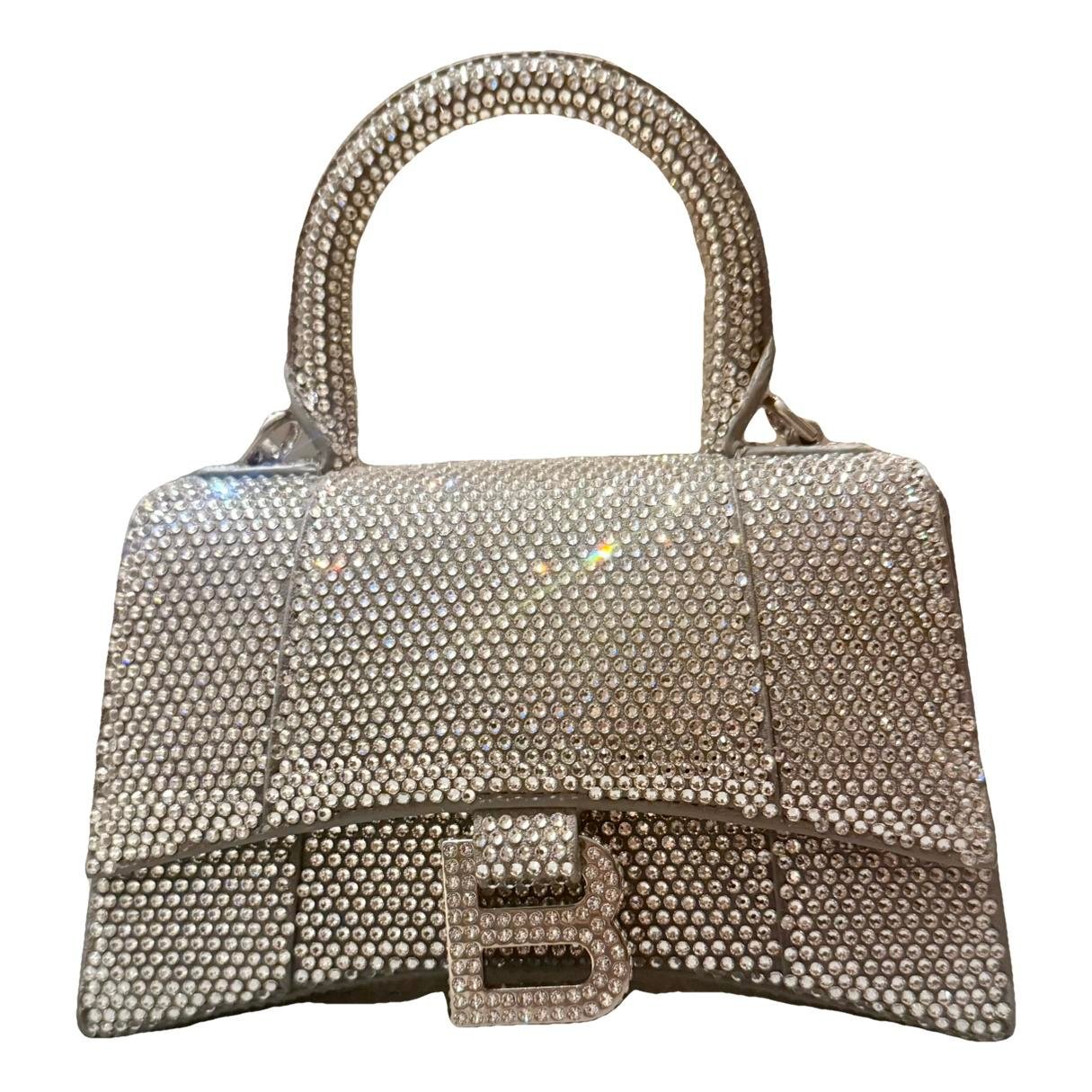 Balenciaga Hourglass leather handbag