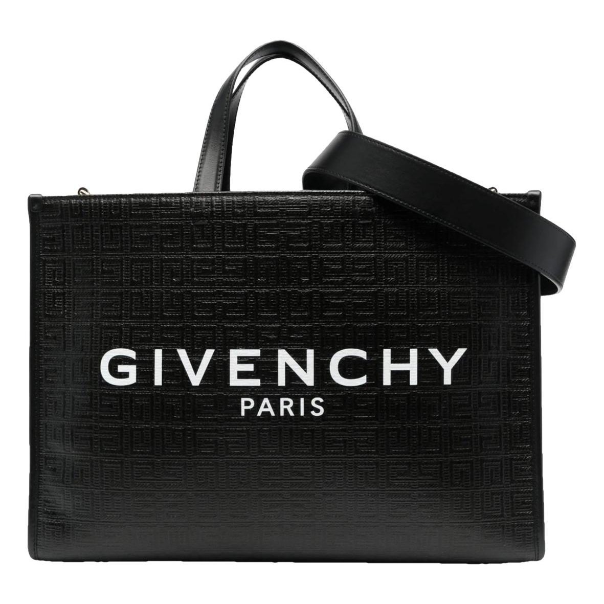 G Tote leather handbag