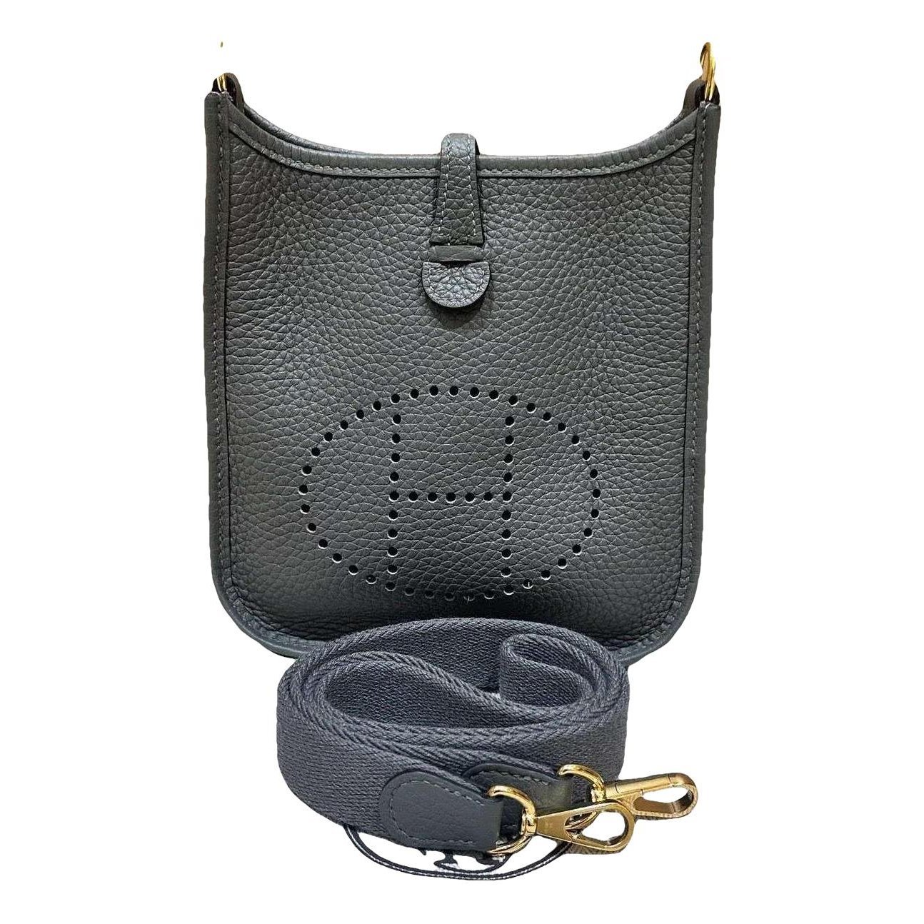 Evelyne leather handbag