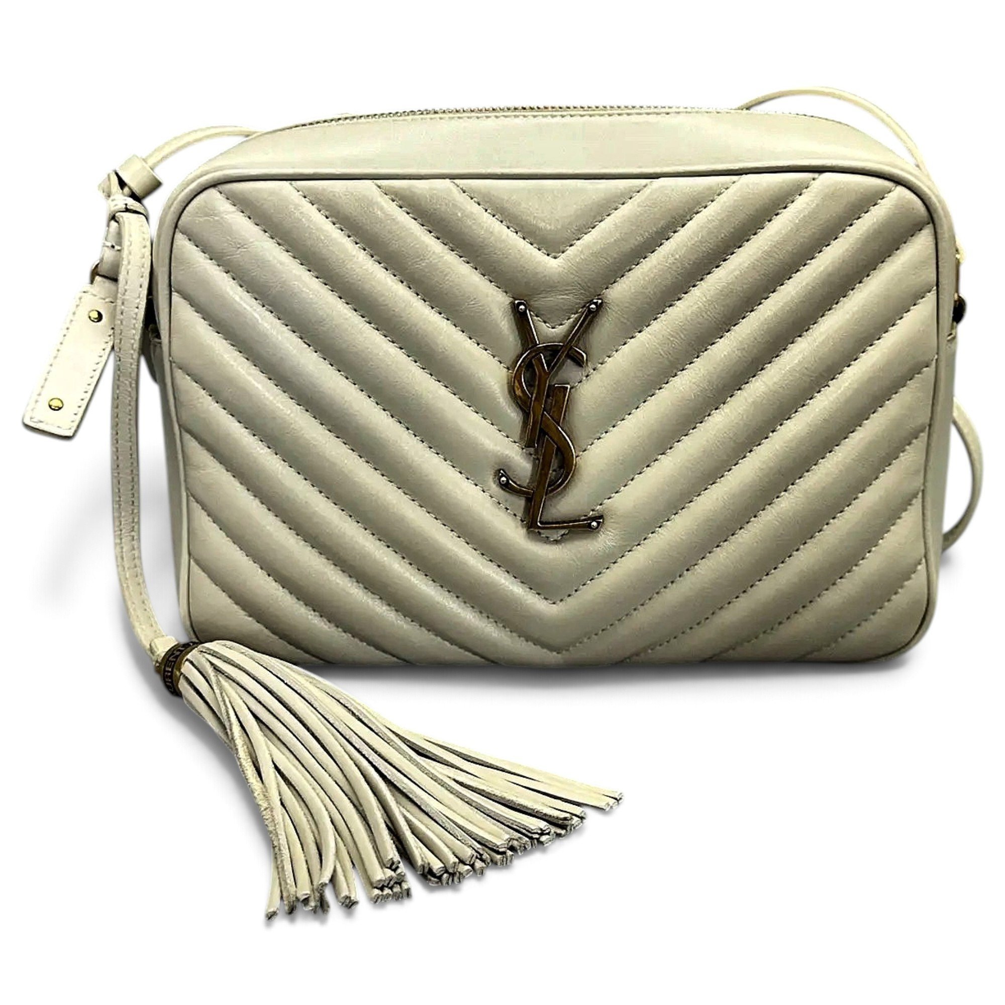 Lou leather crossbody bag