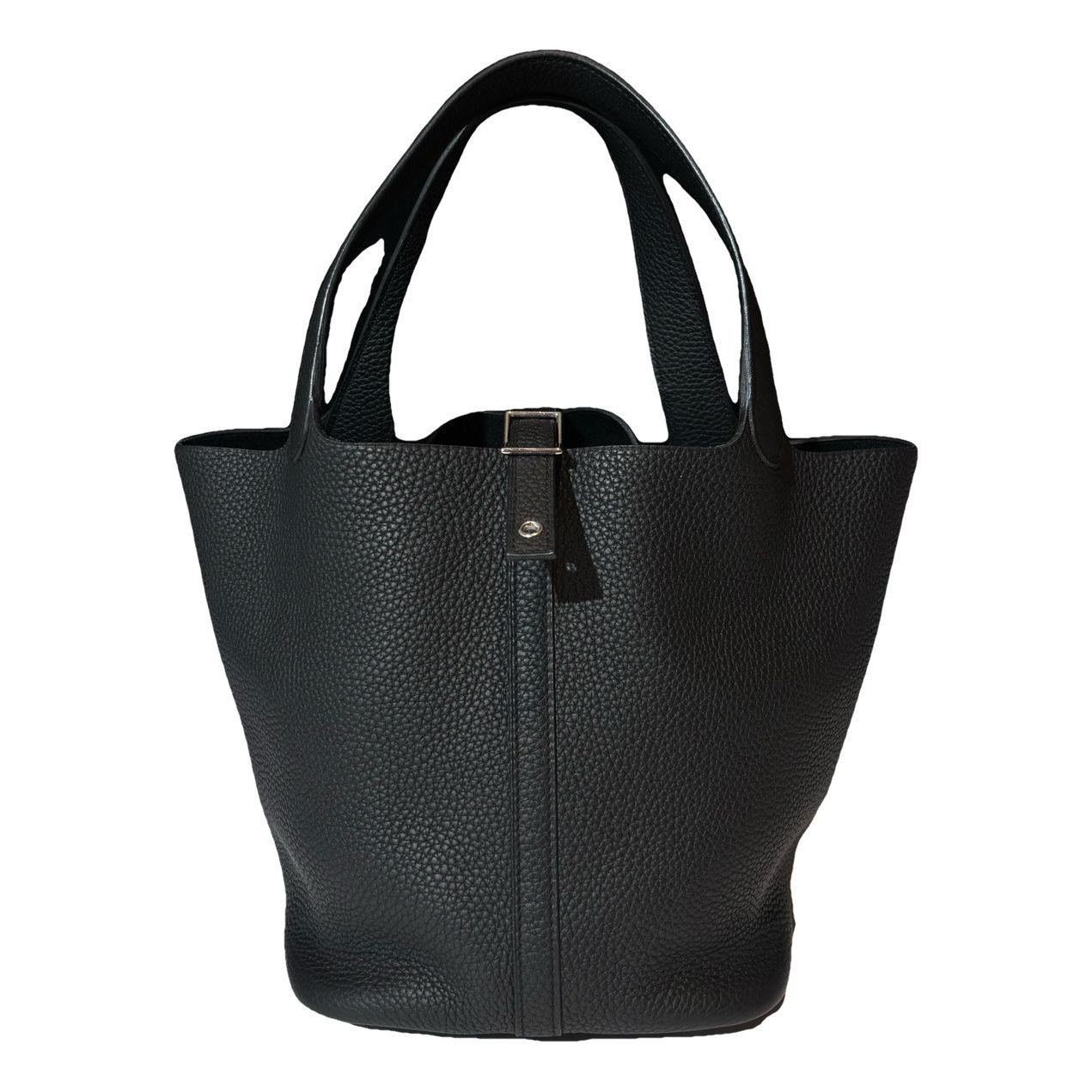 Picotin leather handbag
