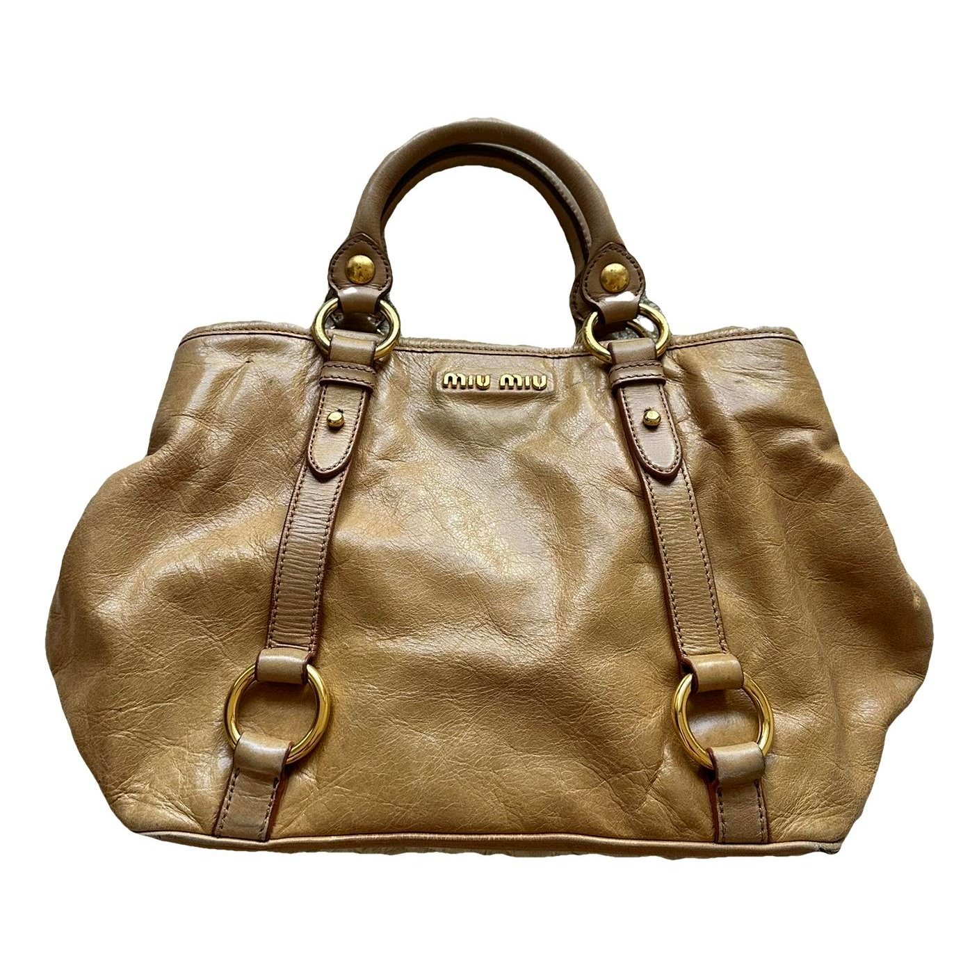 Vitello leather handbag