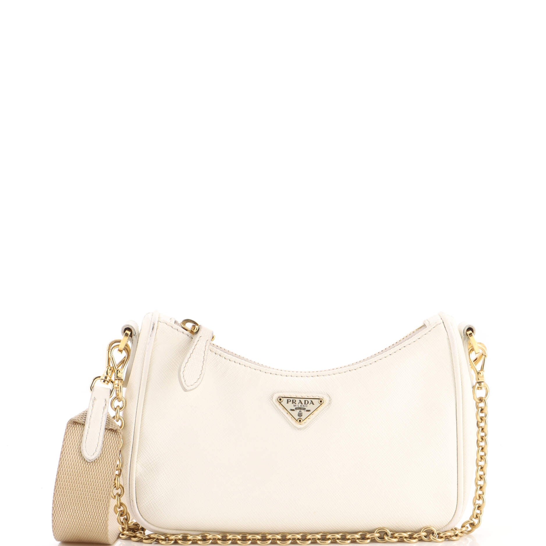 Re-Edition 2005 Shoulder Bag Saffiano Leather Mini
