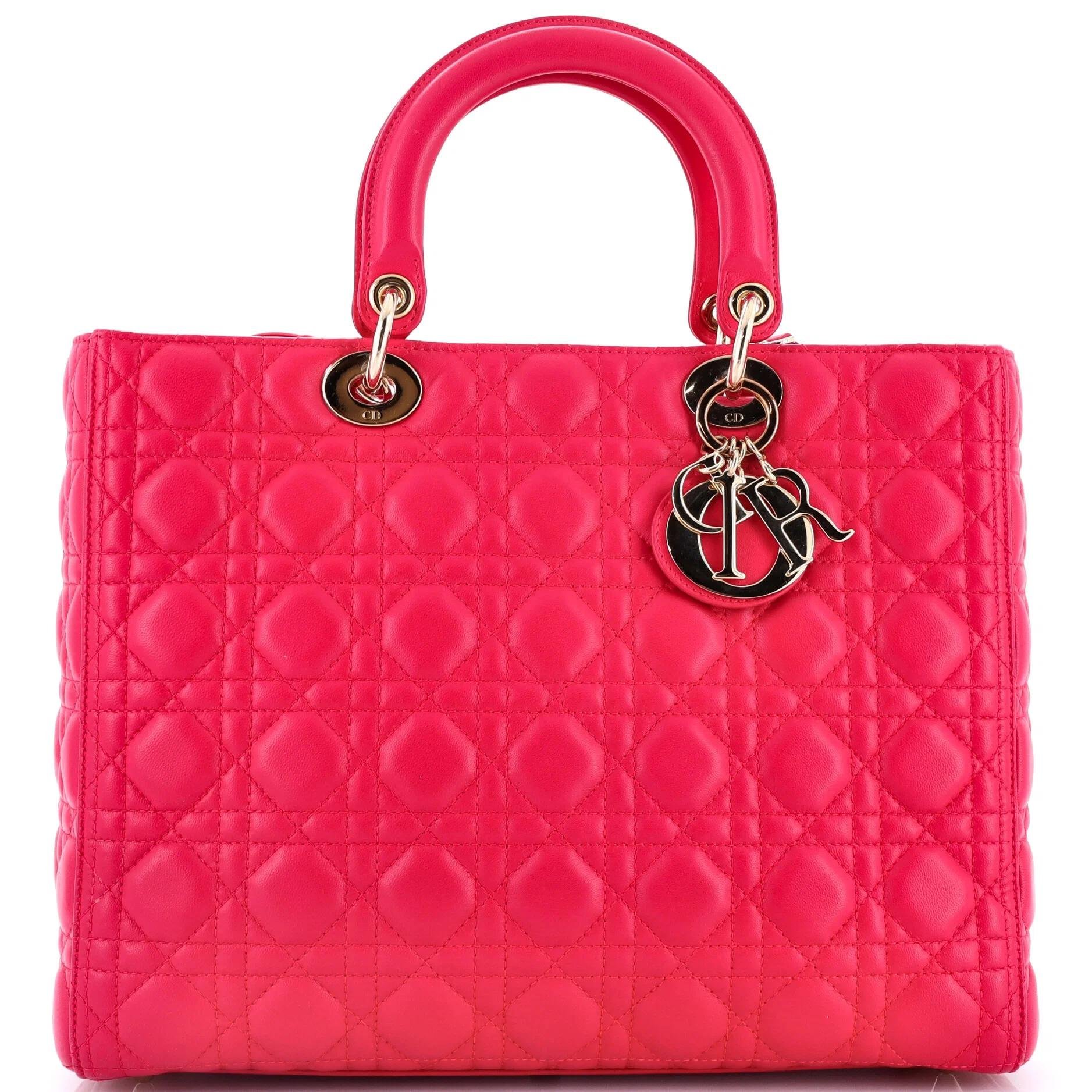 Leather tote