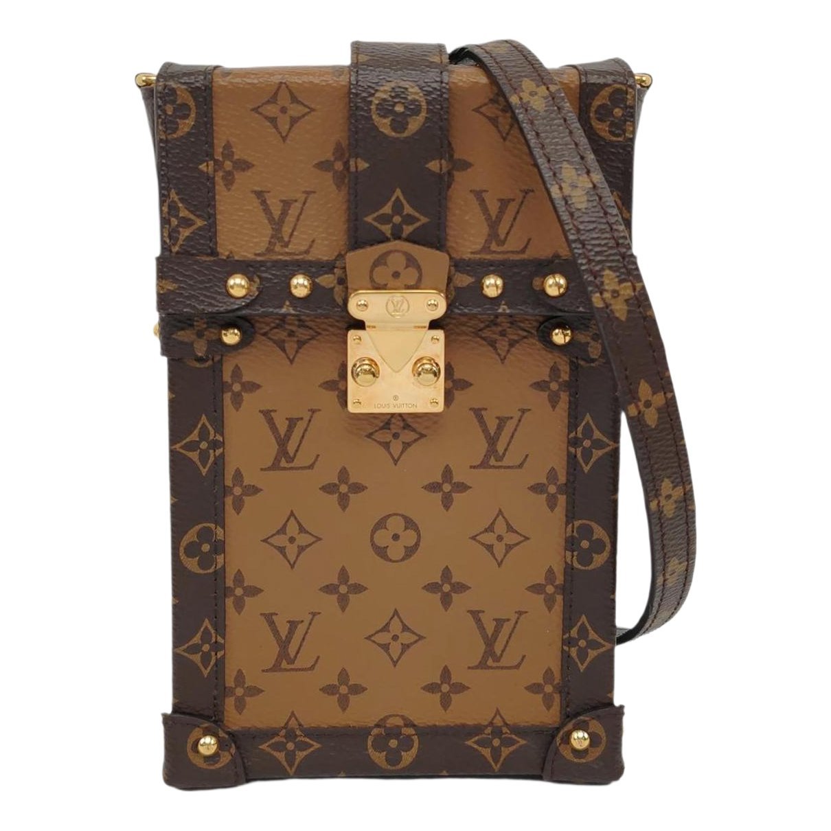 City Trunk leather crossbody bag