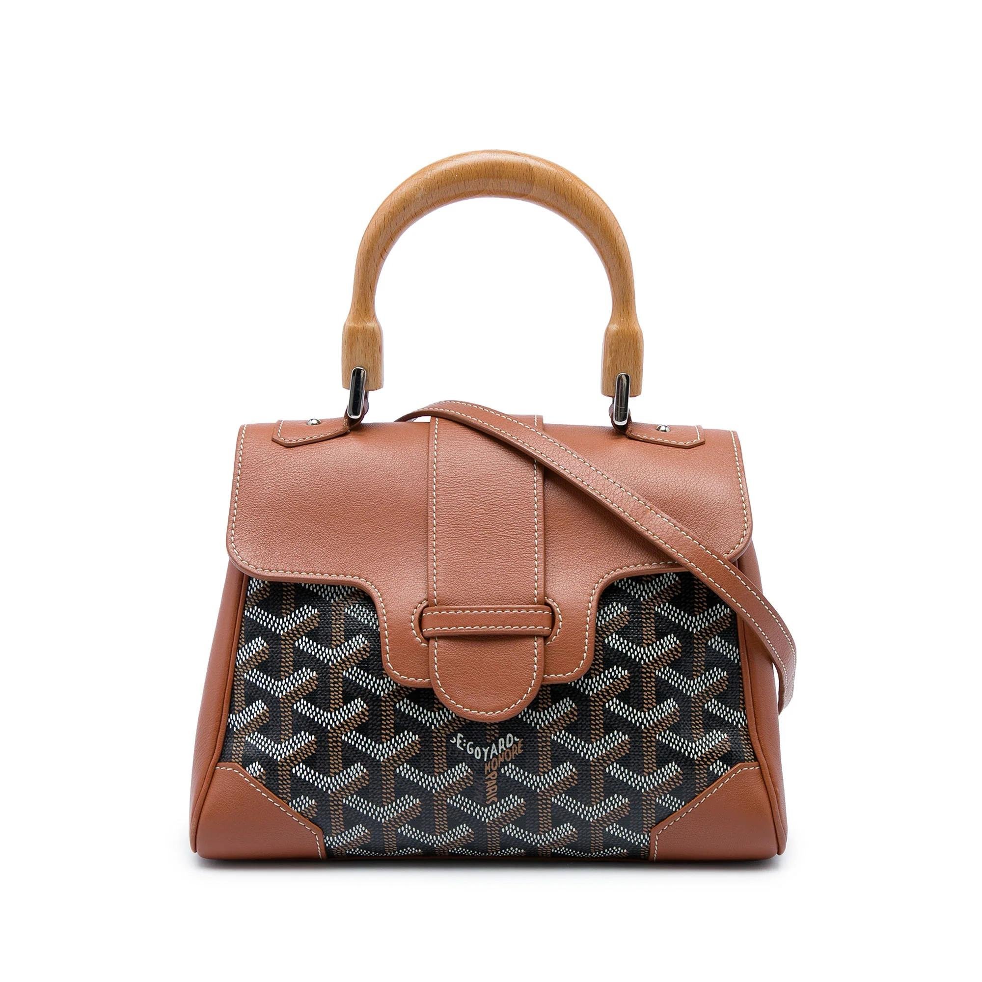 Goyard Saïgon pony-style calfskin handbag