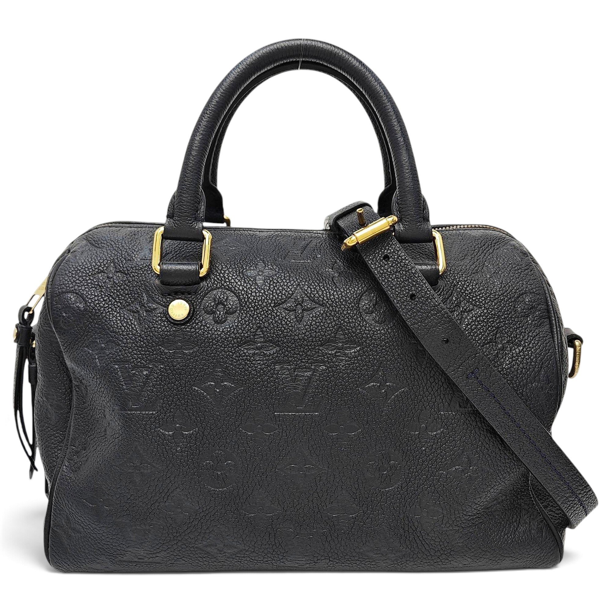 Speedy Bandoulière leather handbag