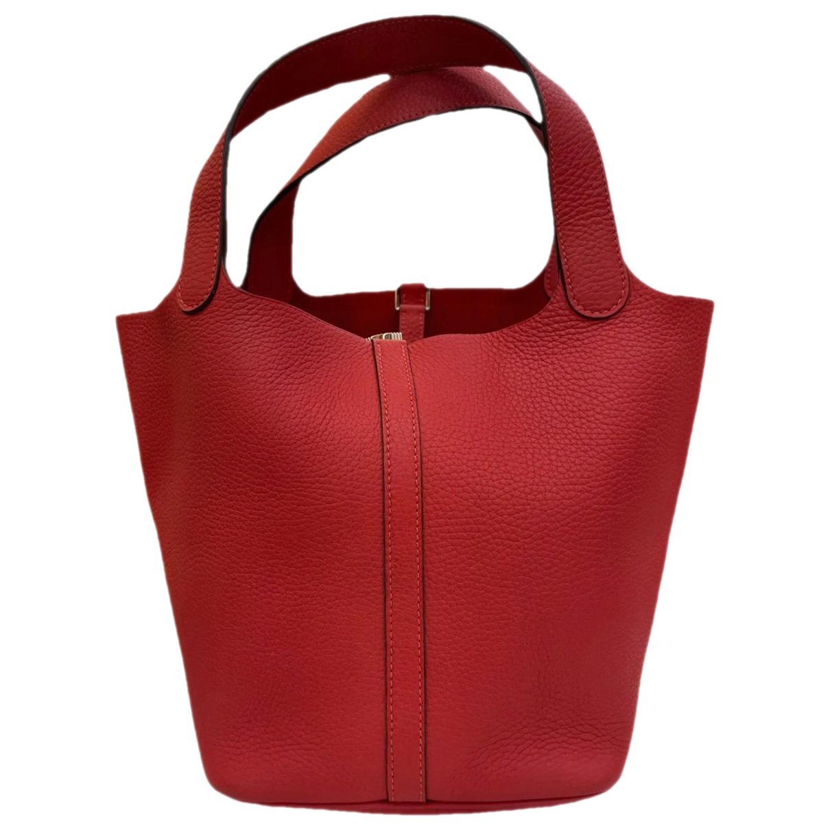 Picotin leather handbag