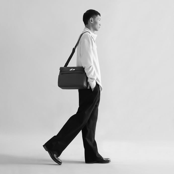 Étoupe Kelly Messenger Bag