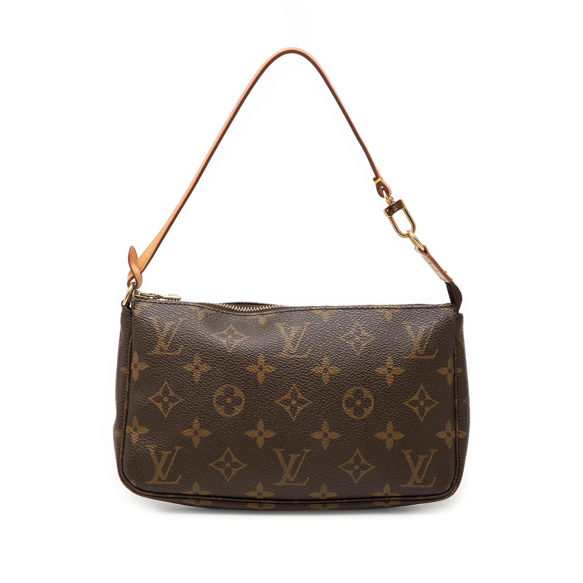 Pochette Accessoire leather handbag