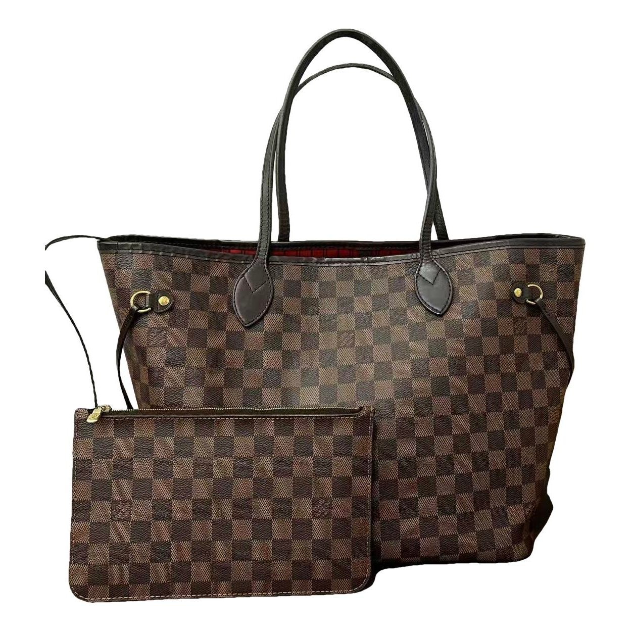 Neverfull leather handbag