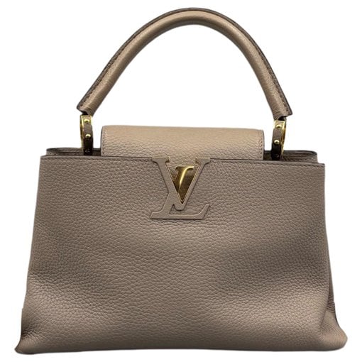 Capucines leather handbag