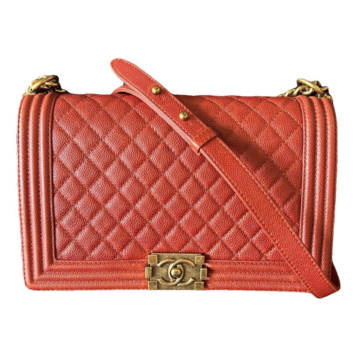 Boy leather handbag