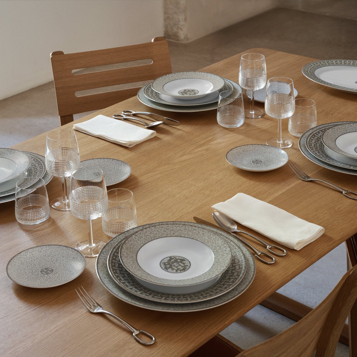 Sans Coloris Attelage Silver Salad Serving Spoon