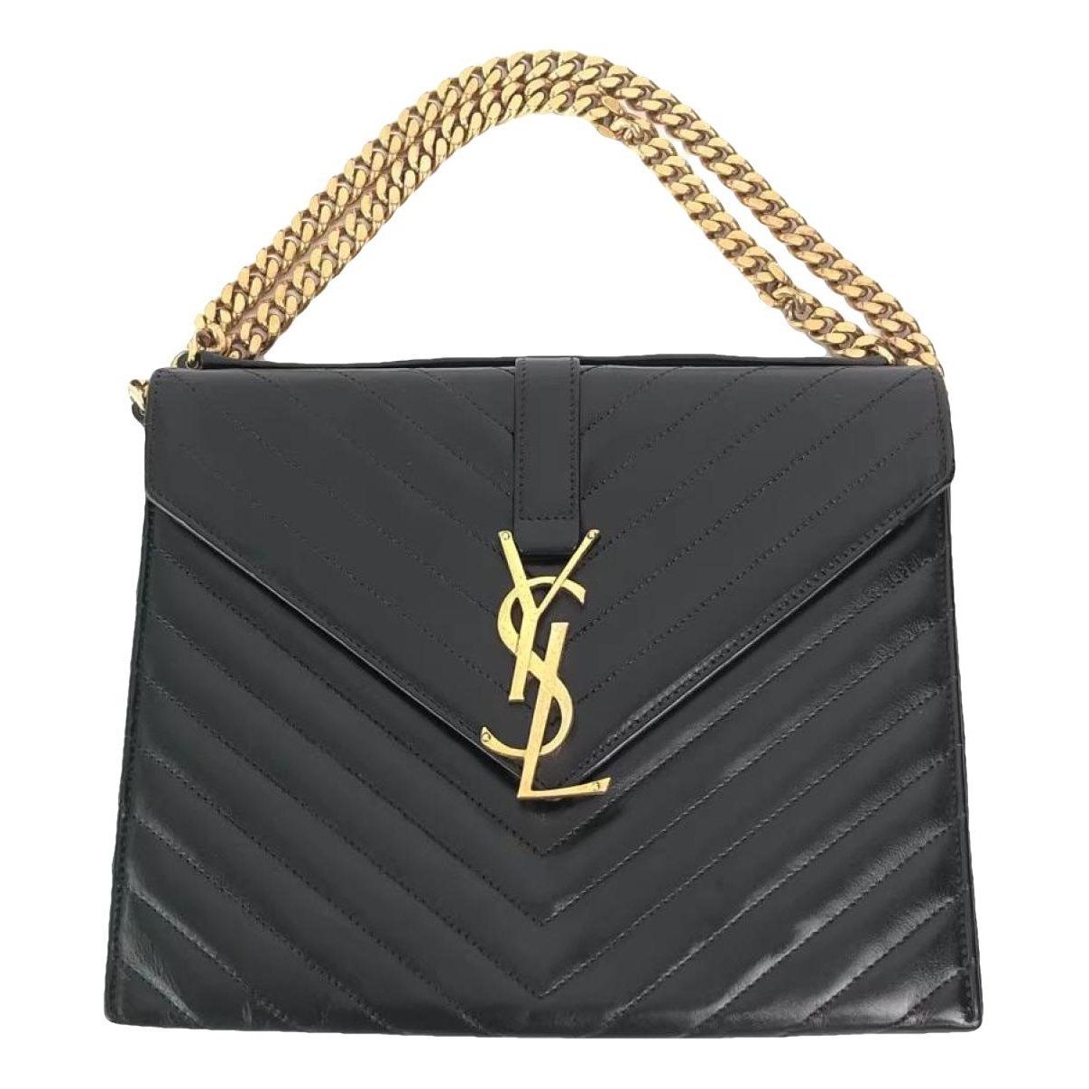 Portefeuille enveloppe leather handbag