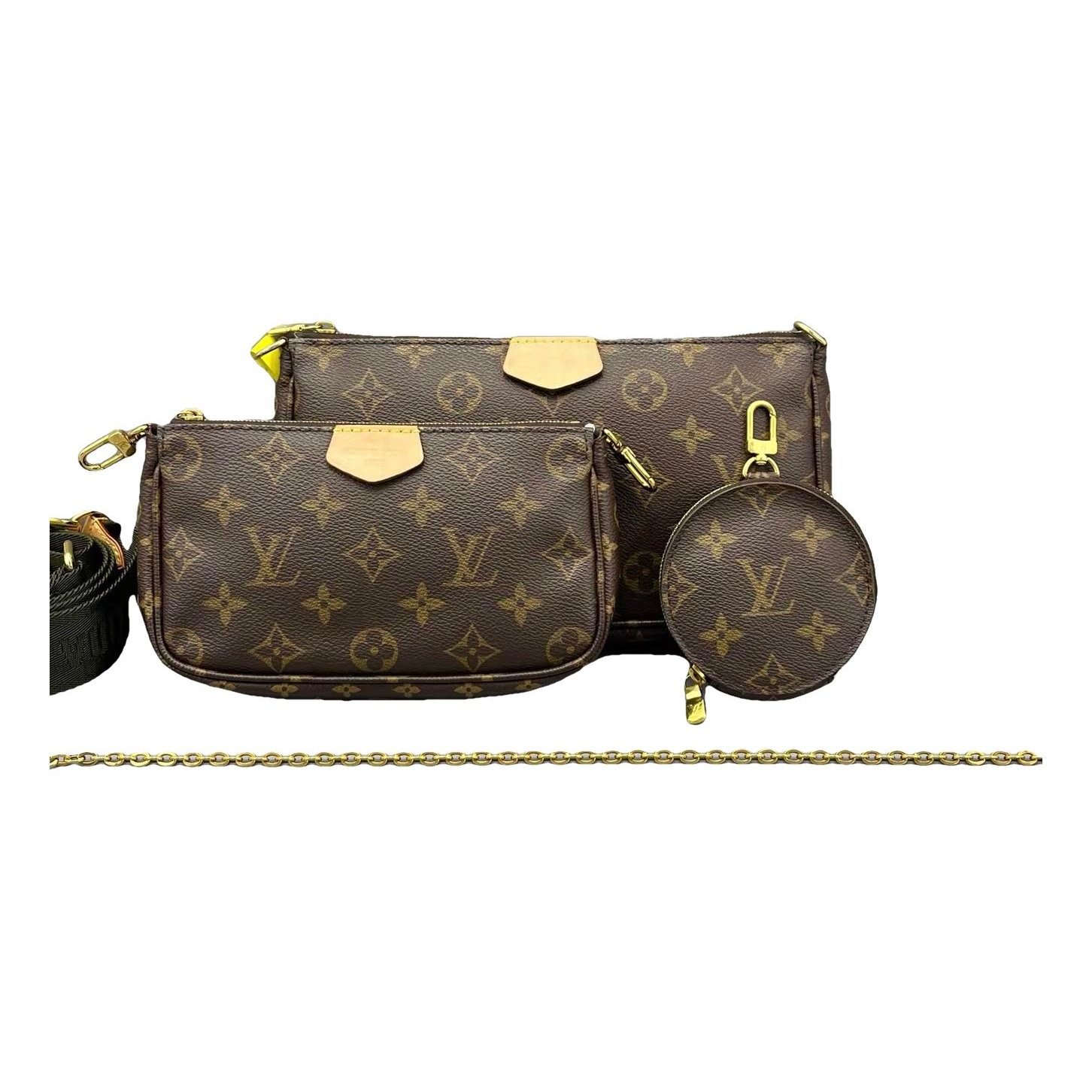 Multi Pochette Accessoires leather handbag