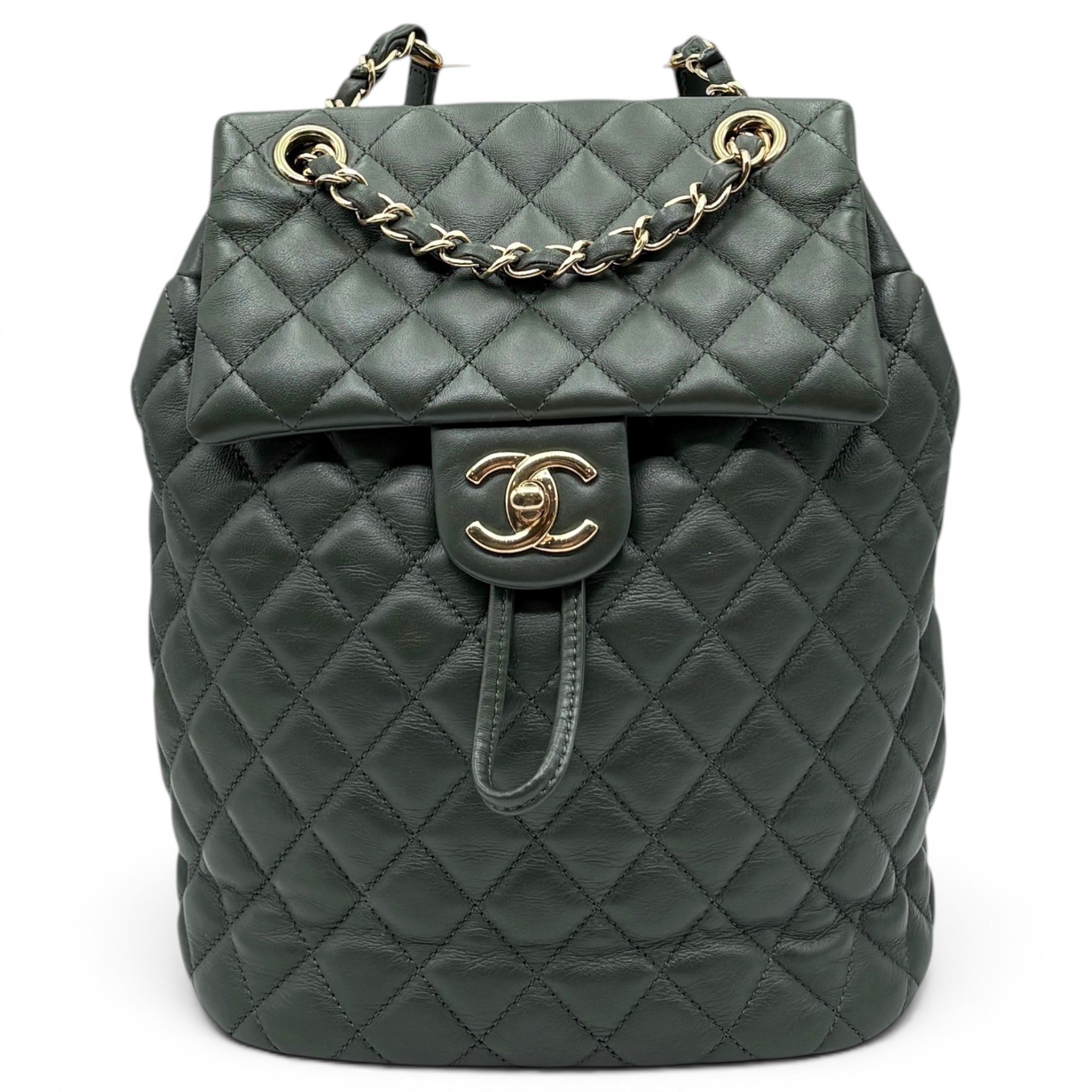 Pony-style calfskin backpack