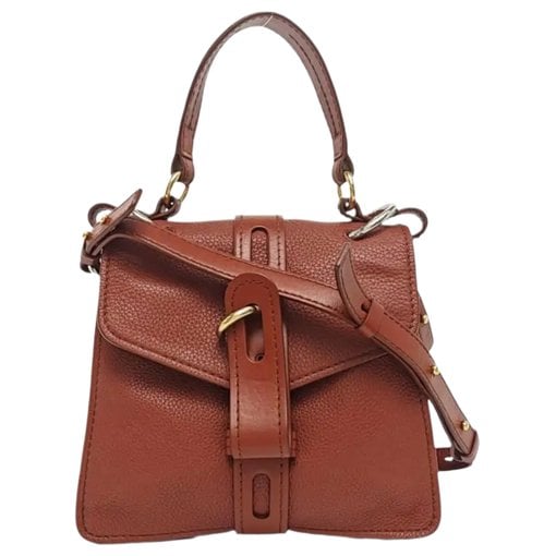Aby leather handbag