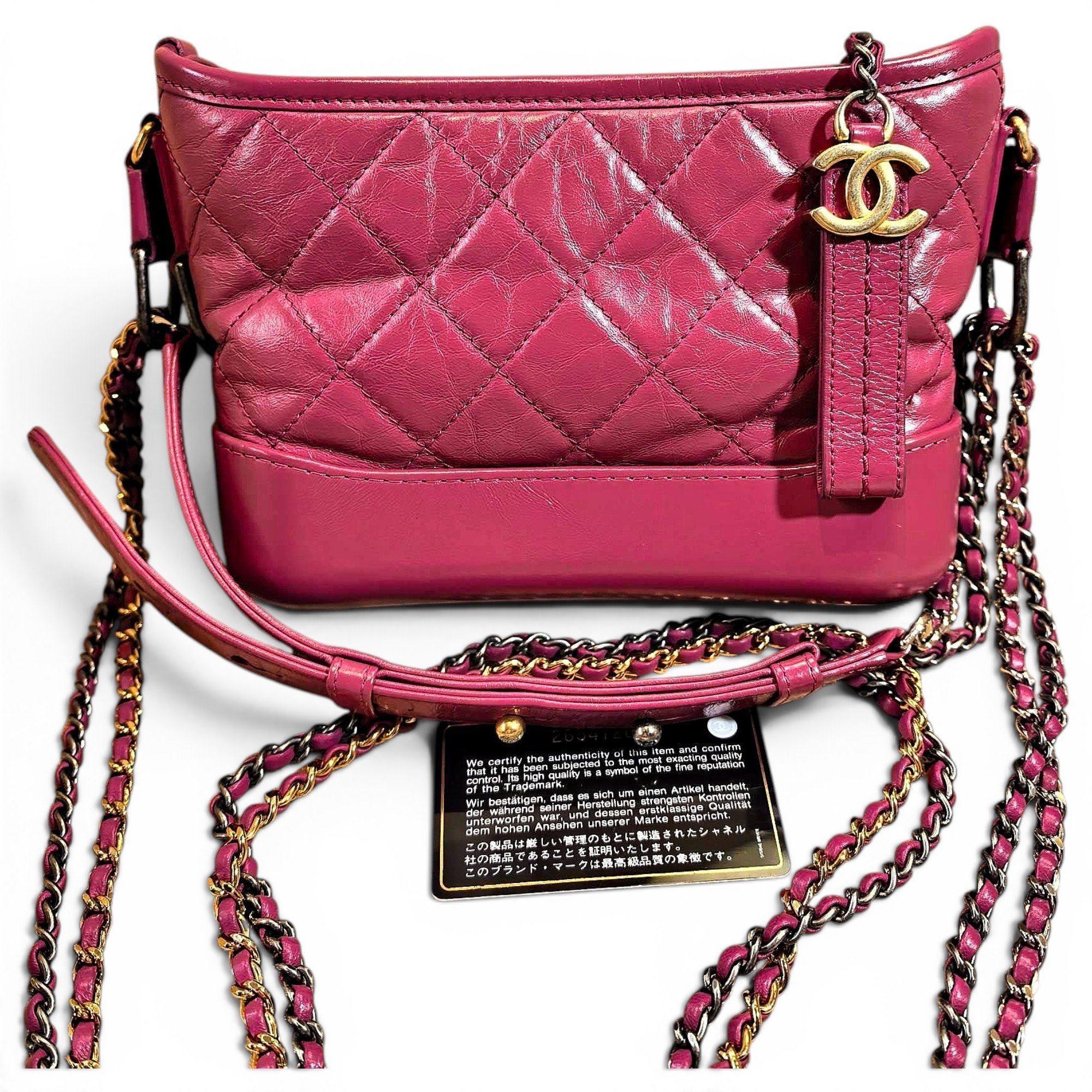 Gabrielle leather handbag