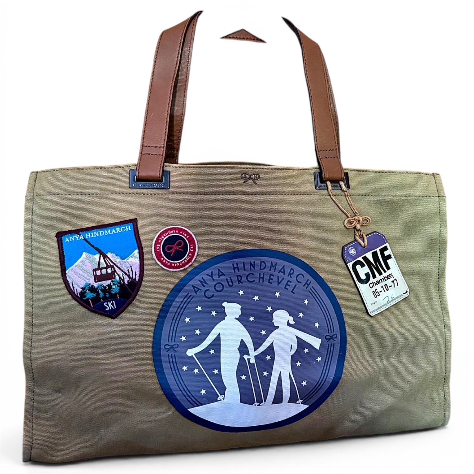 Anya Hindmarch Leather travel bag