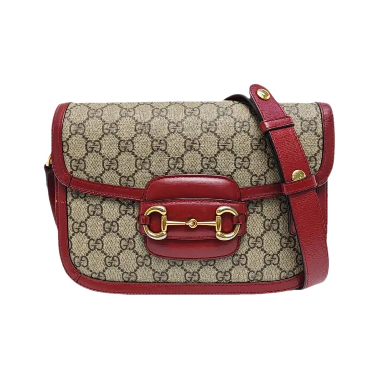 Handle Horsebit 1955 leather crossbody bag