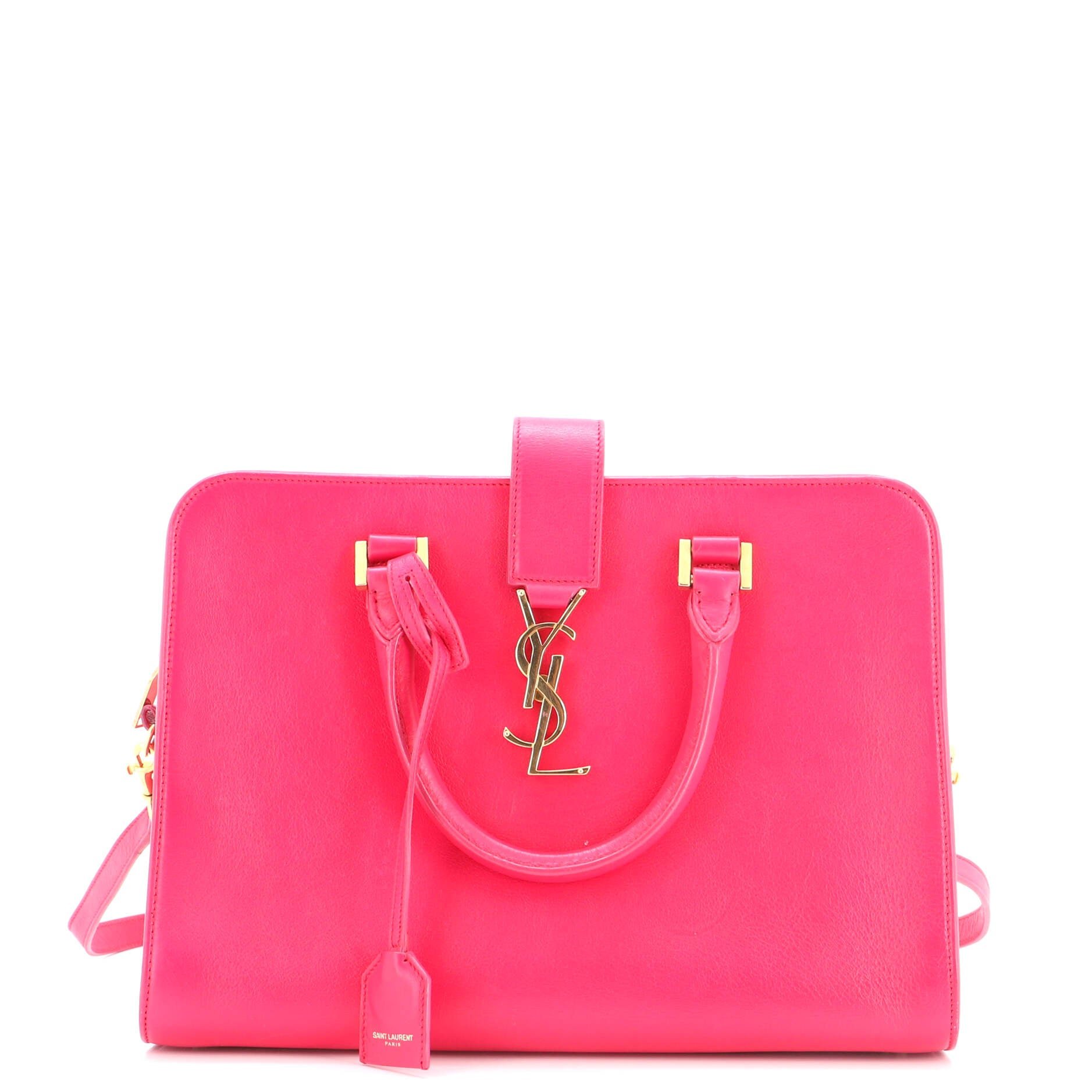 Monogram Cabas Leather Small