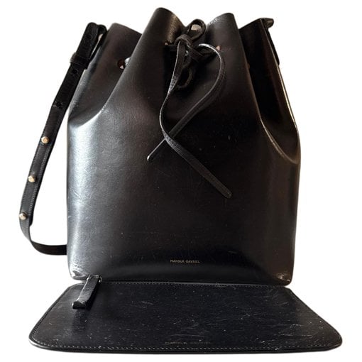 Mansur Gavriel Bucket leather handbag