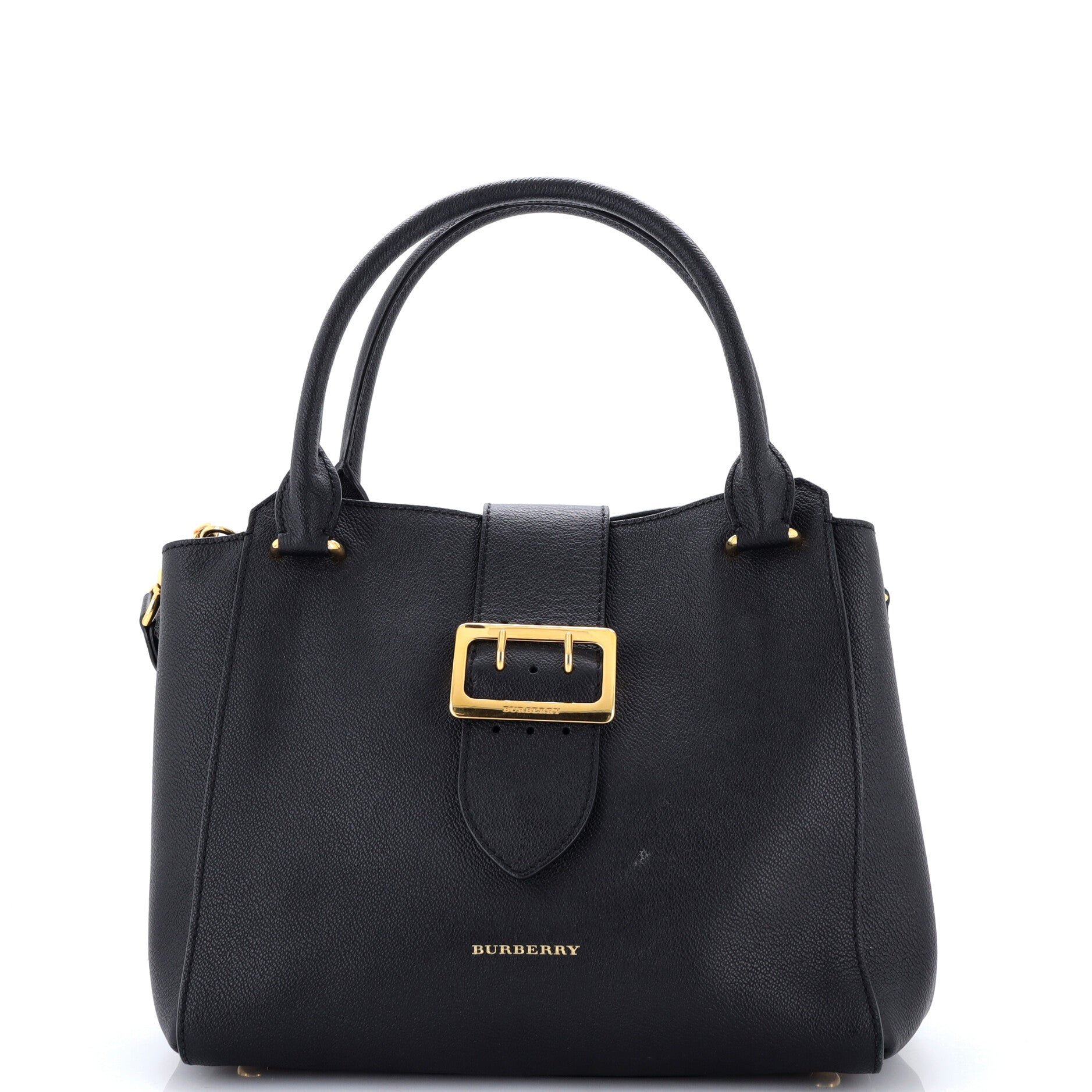 Buckle Tote Leather Medium