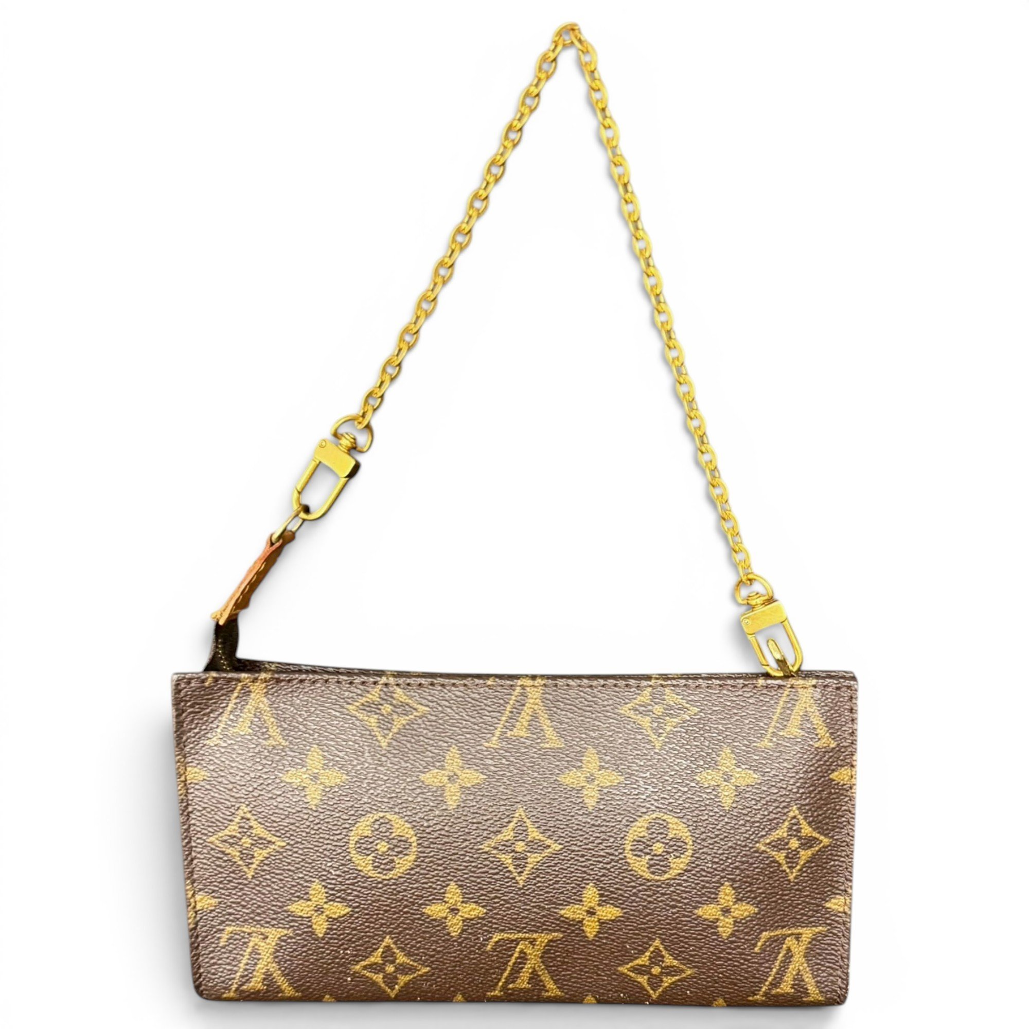 Pochette Accessoire leather handbag
