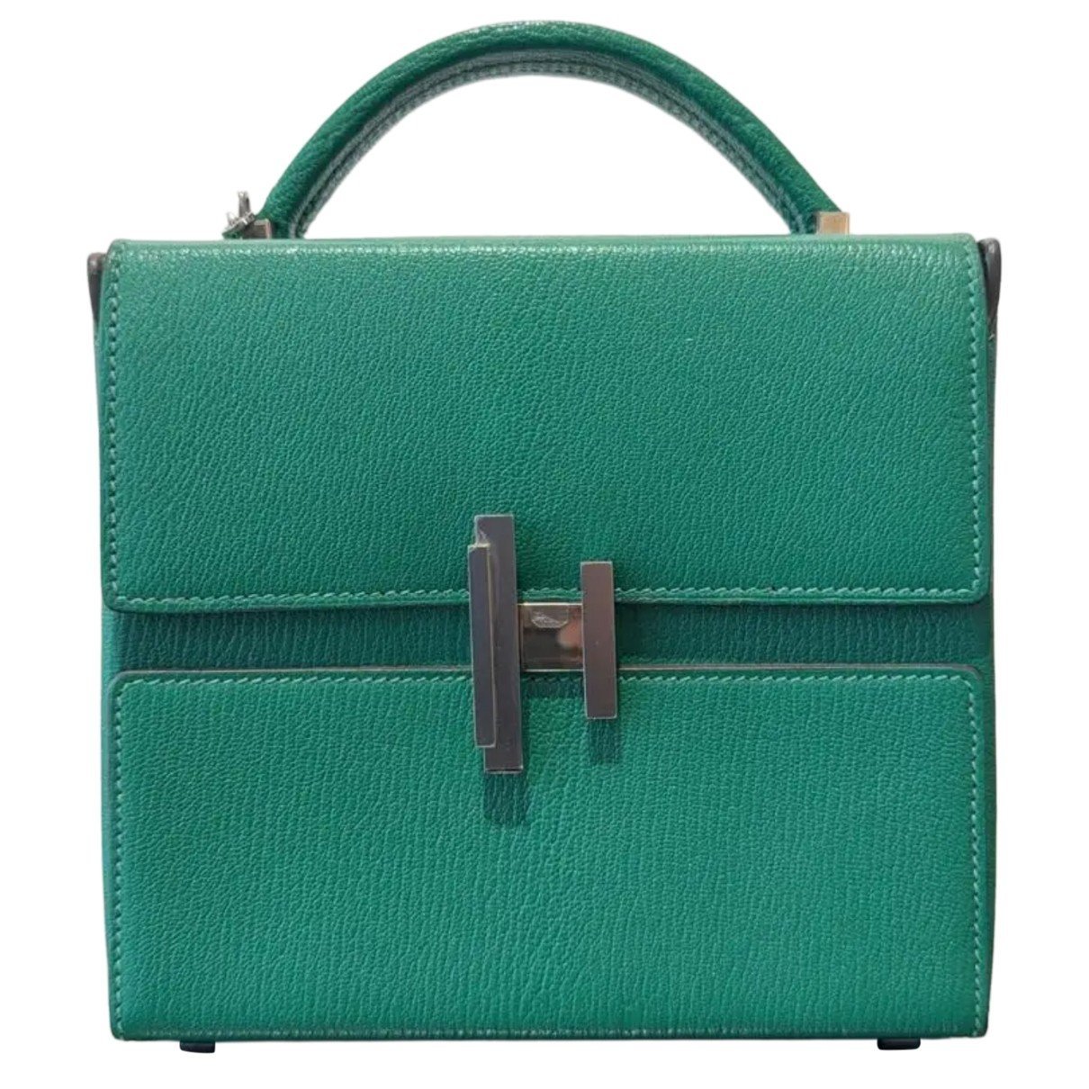 Hermes Cinetic Handbag Vert Jade